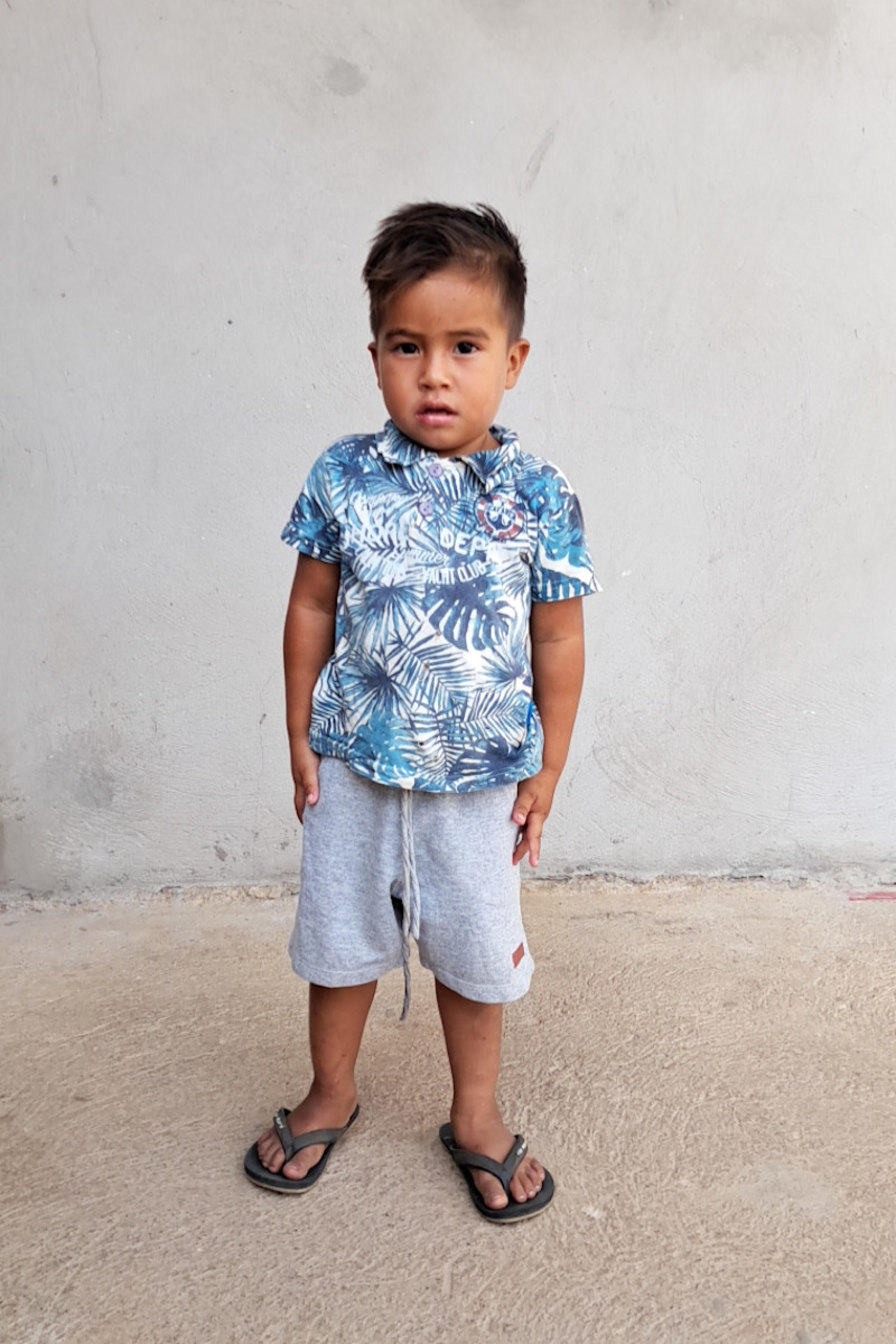 An unsponsored boy named Gael from Brazil who has waited 364 days for a sponsor.