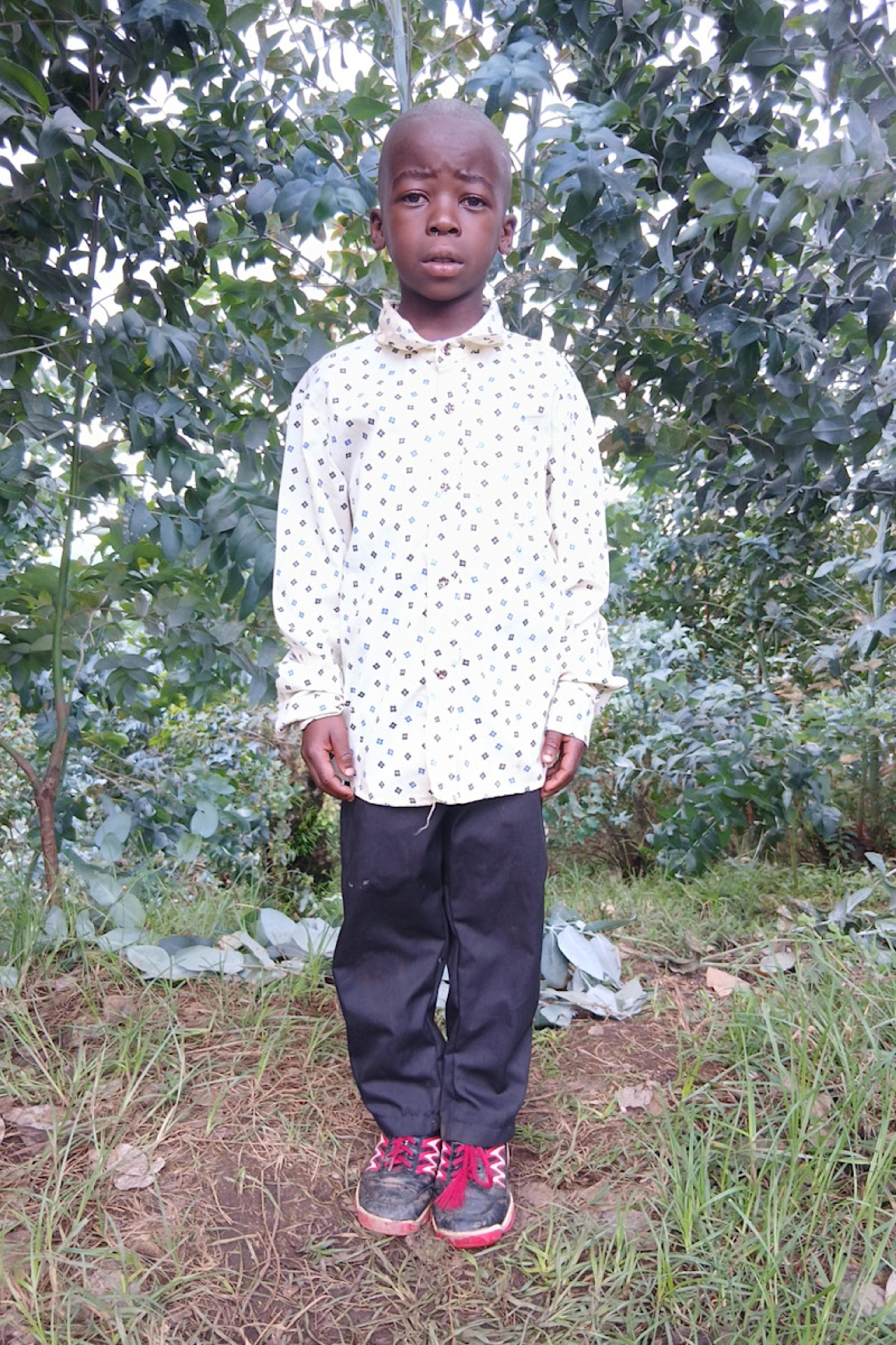 An unsponsored boy named Ikuzwe from Rwanda who lives in an AIDS-affected area, is vulnerable to exploitation and has waited 390 days for a sponsor.