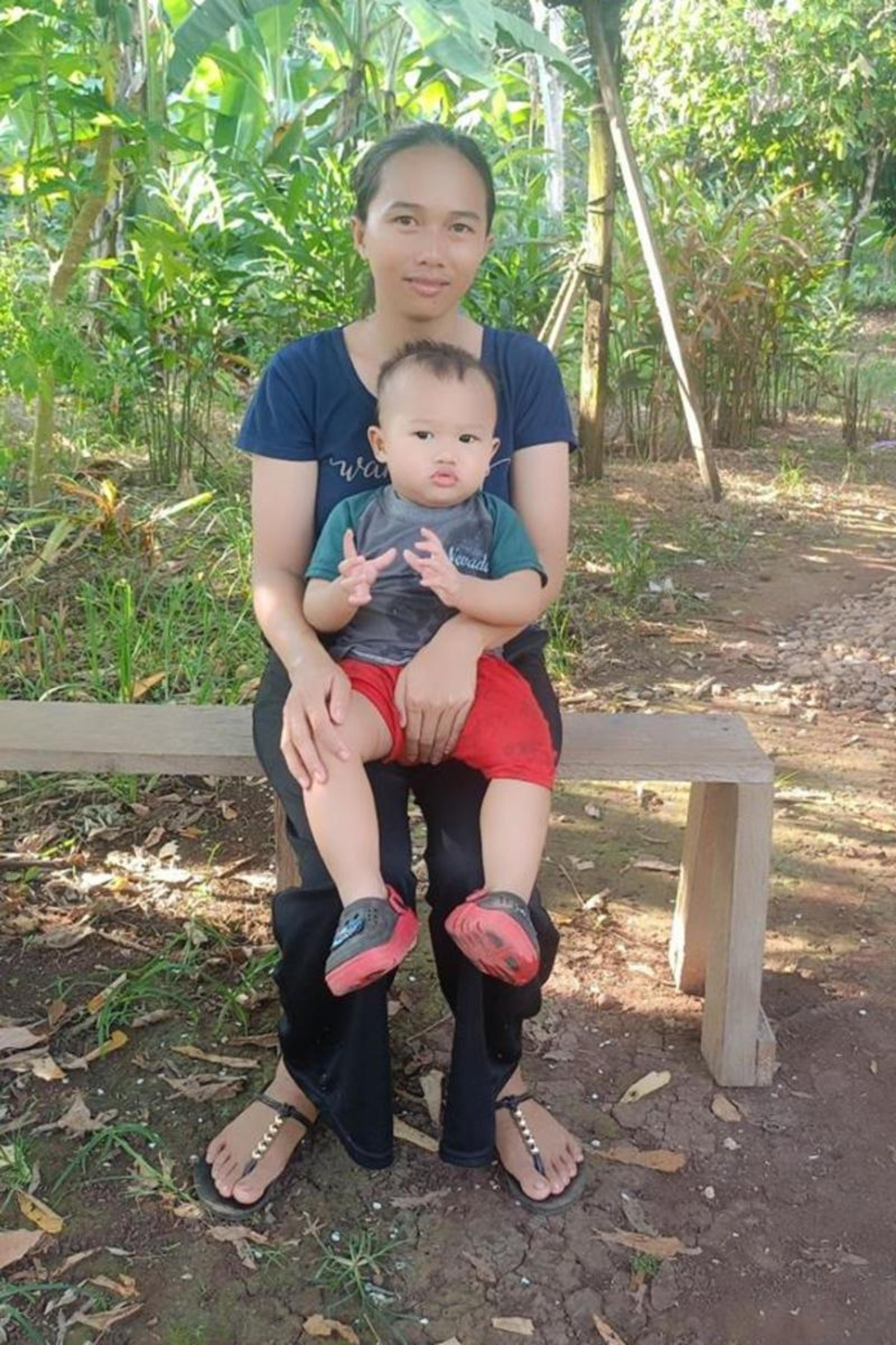 An unsponsored boy named Deren from Indonesia who has waited 358 days for a sponsor.