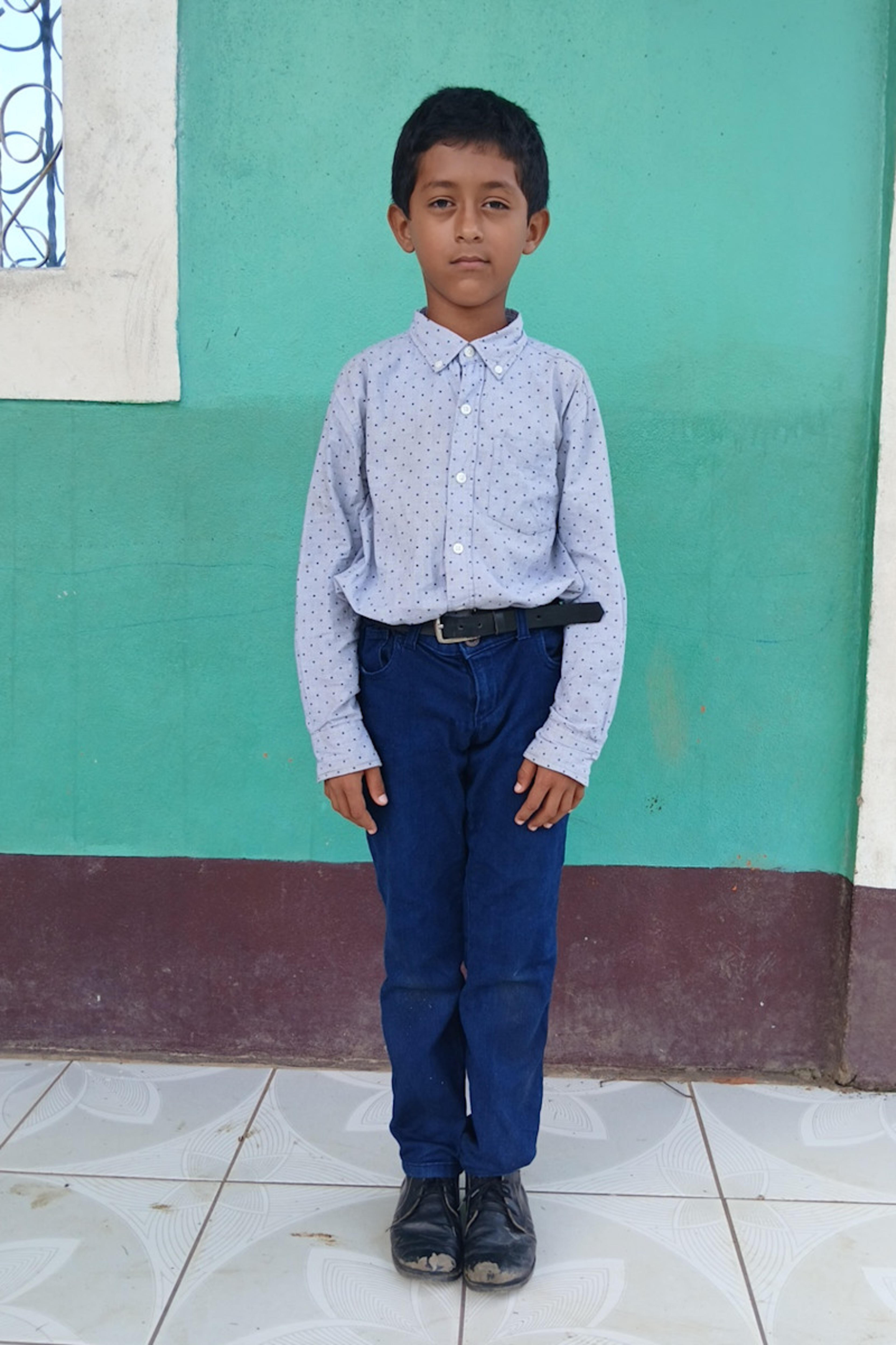 An unsponsored boy named Jeyner from Nicaragua who has waited 661 days for a sponsor.