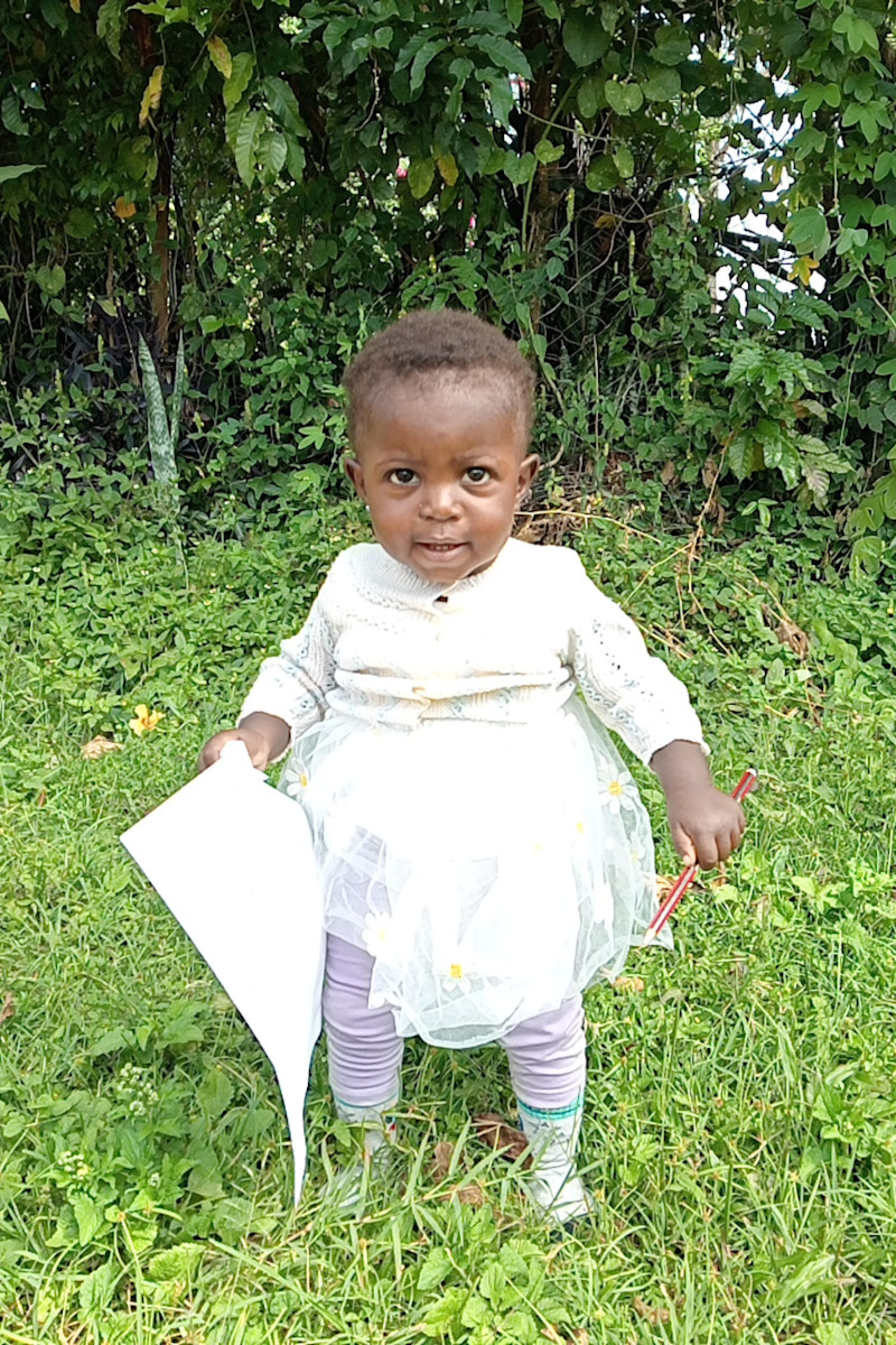 An unsponsored girl named Tamara from Kenya who lives in an AIDS-affected area and has waited 338 days for a sponsor.