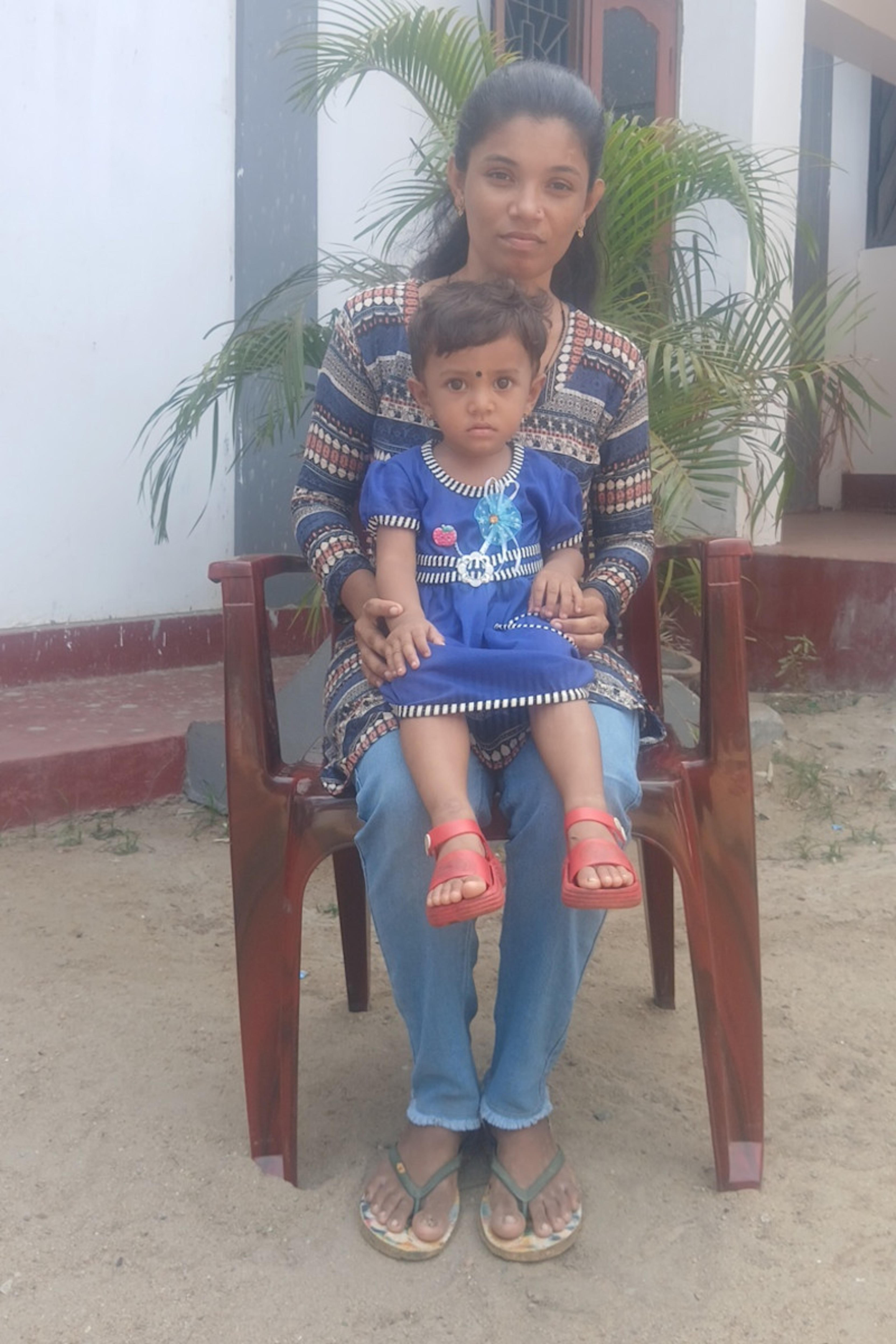 An unsponsored girl named Riyarththi from Sri Lanka who has waited 307 days for a sponsor.