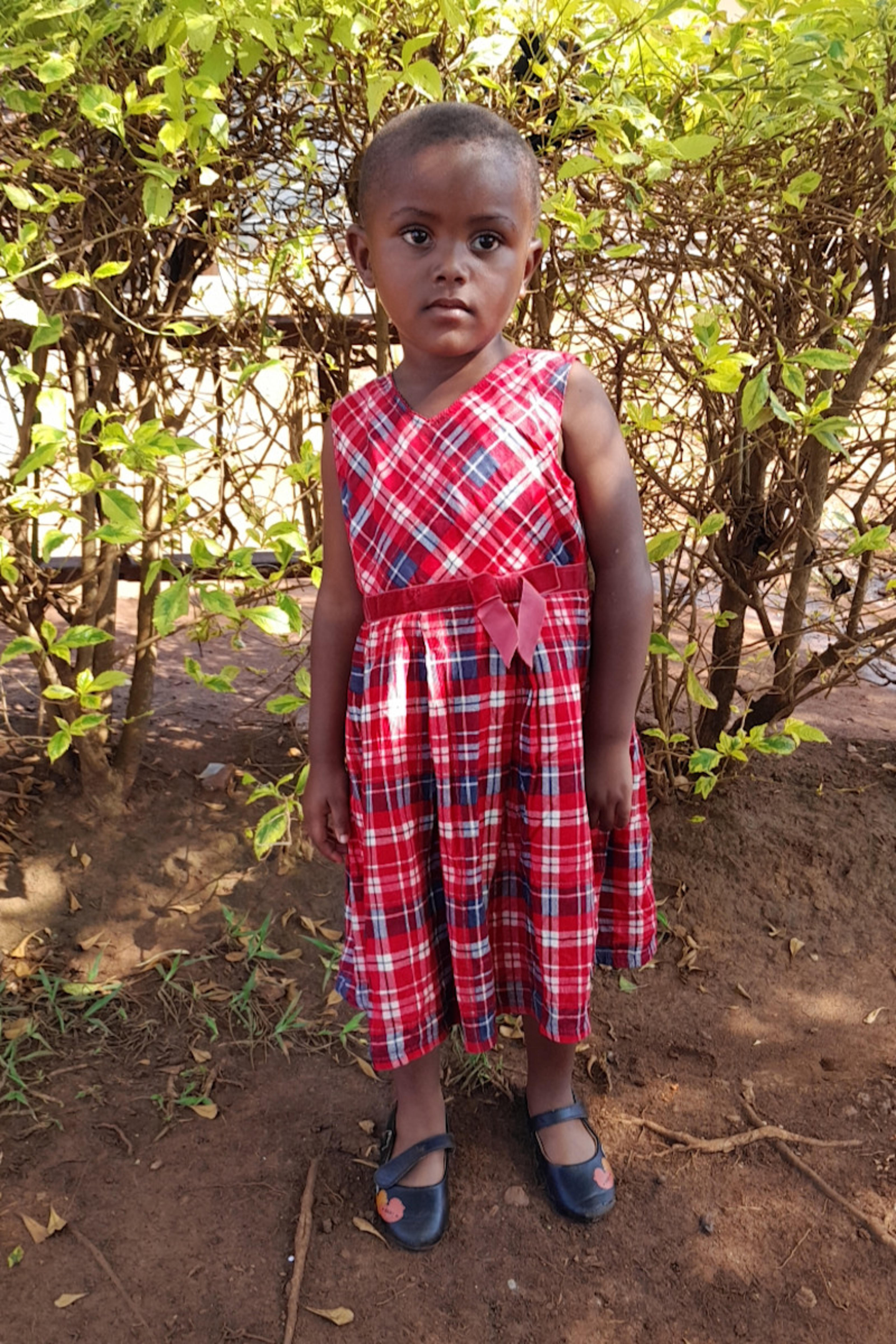 An unsponsored girl named Rose from Rwanda who lives in an AIDS-affected area, is vulnerable to exploitation and has waited 296 days for a sponsor.