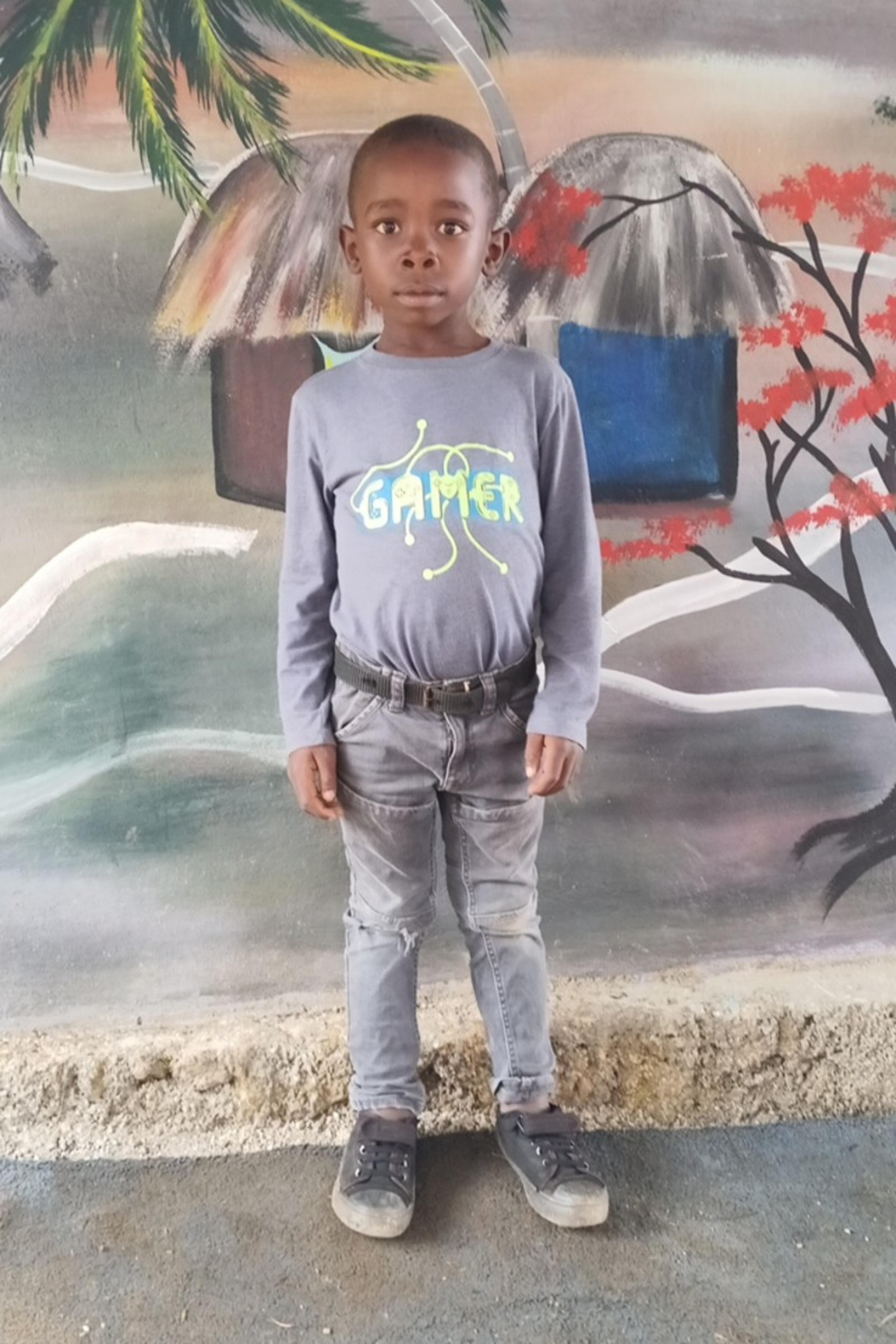 An unsponsored boy named Chadrac from Haiti who is vulnerable to exploitation and has waited 266 days for a sponsor.