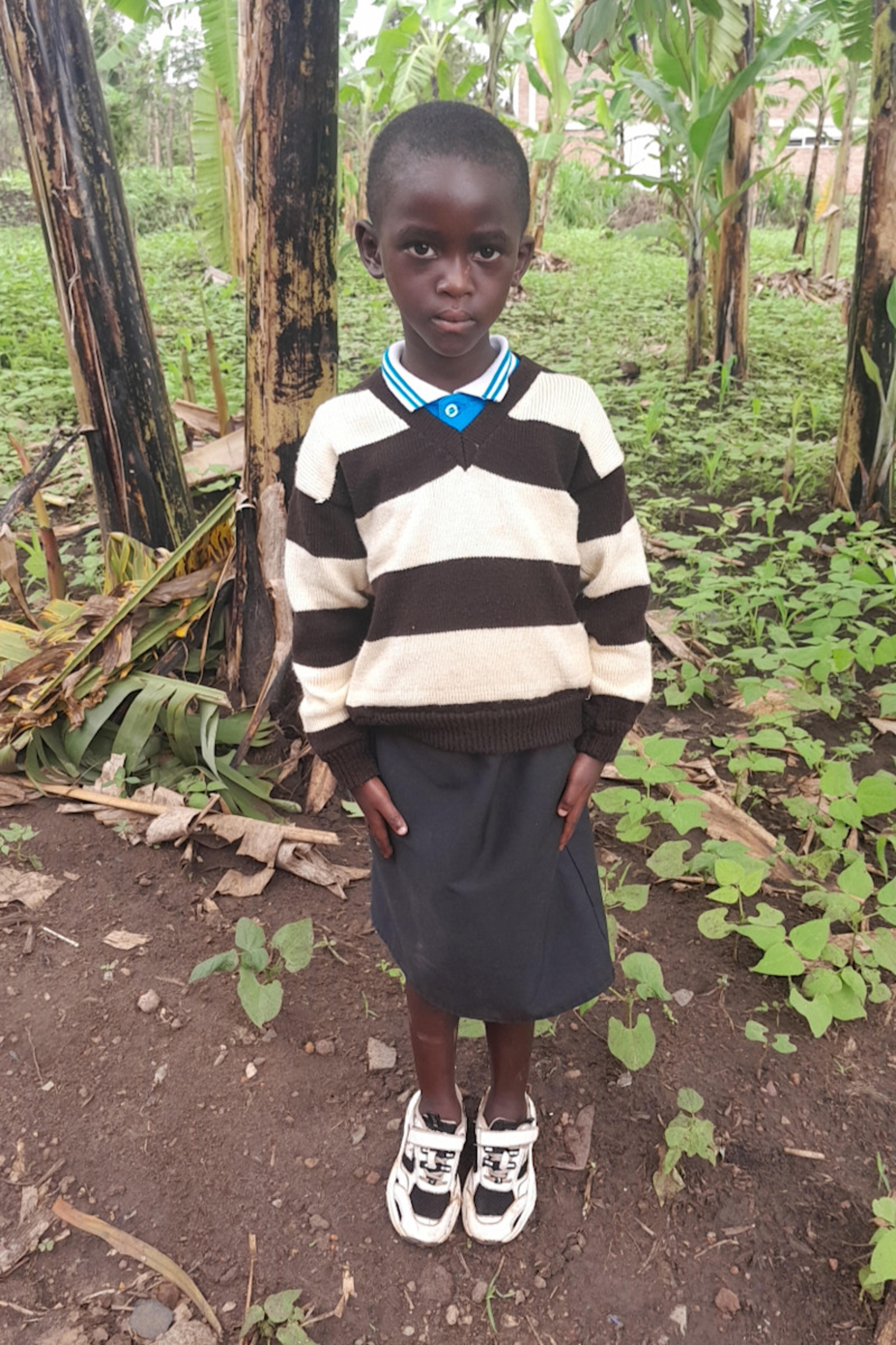 An unsponsored girl named Esther from Rwanda who lives in an AIDS-affected area, is vulnerable to exploitation and has waited 371 days for a sponsor.