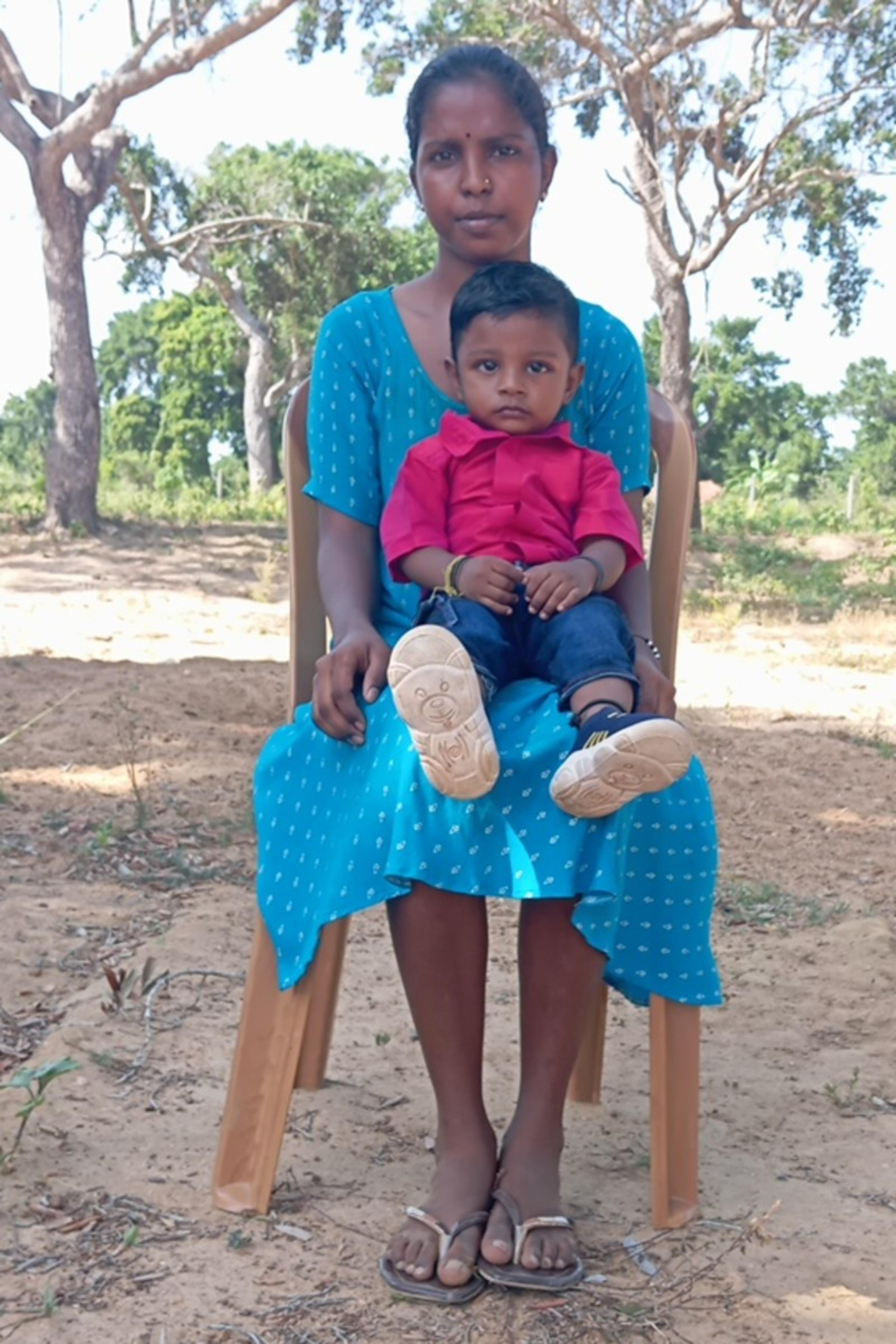 An unsponsored boy named Ashvin from Sri Lanka who has waited 319 days for a sponsor.