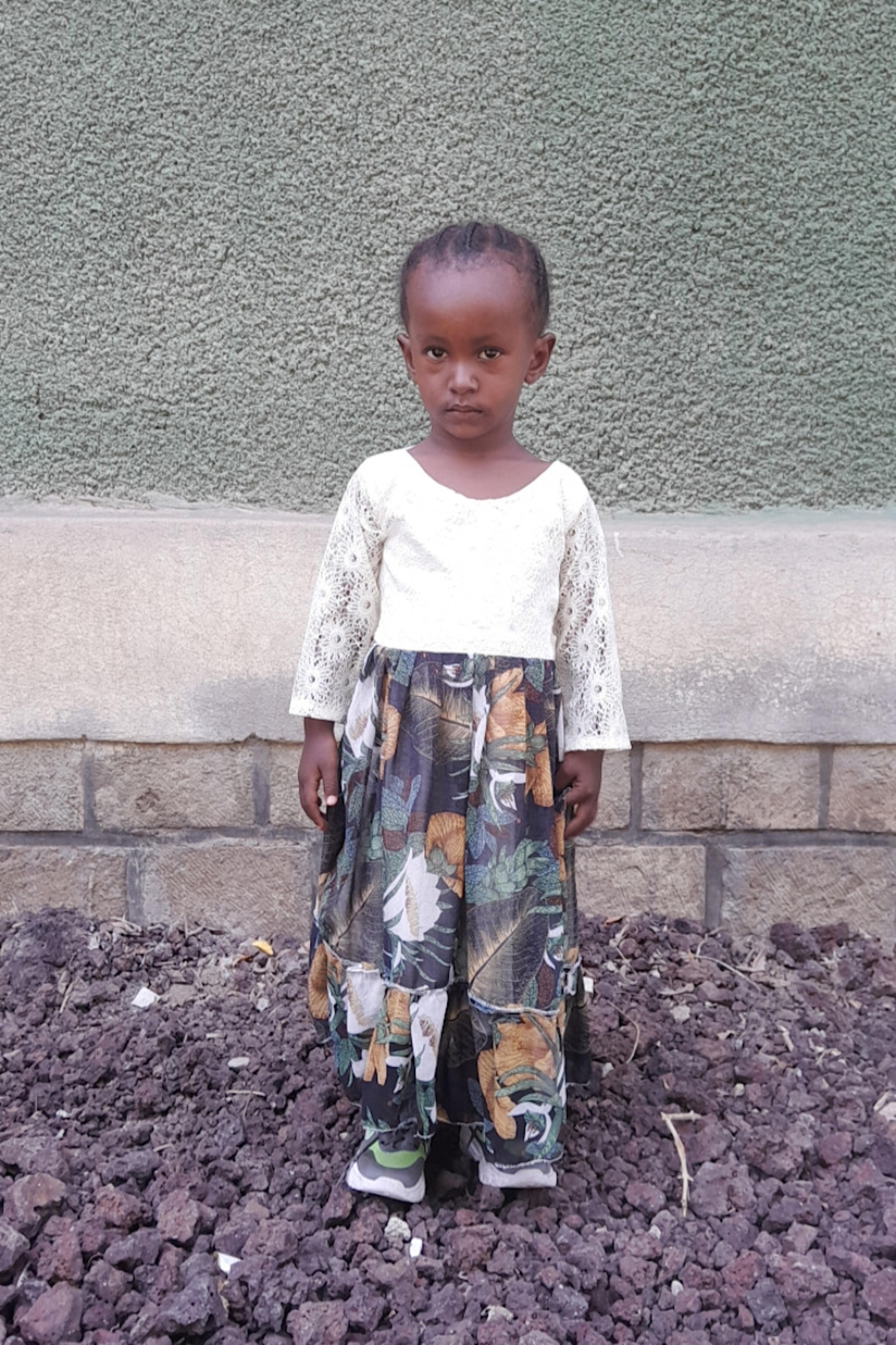 An unsponsored girl named Ebsa from Ethiopia who lives in an AIDS-affected area, is vulnerable to exploitation and has waited 331 days for a sponsor.