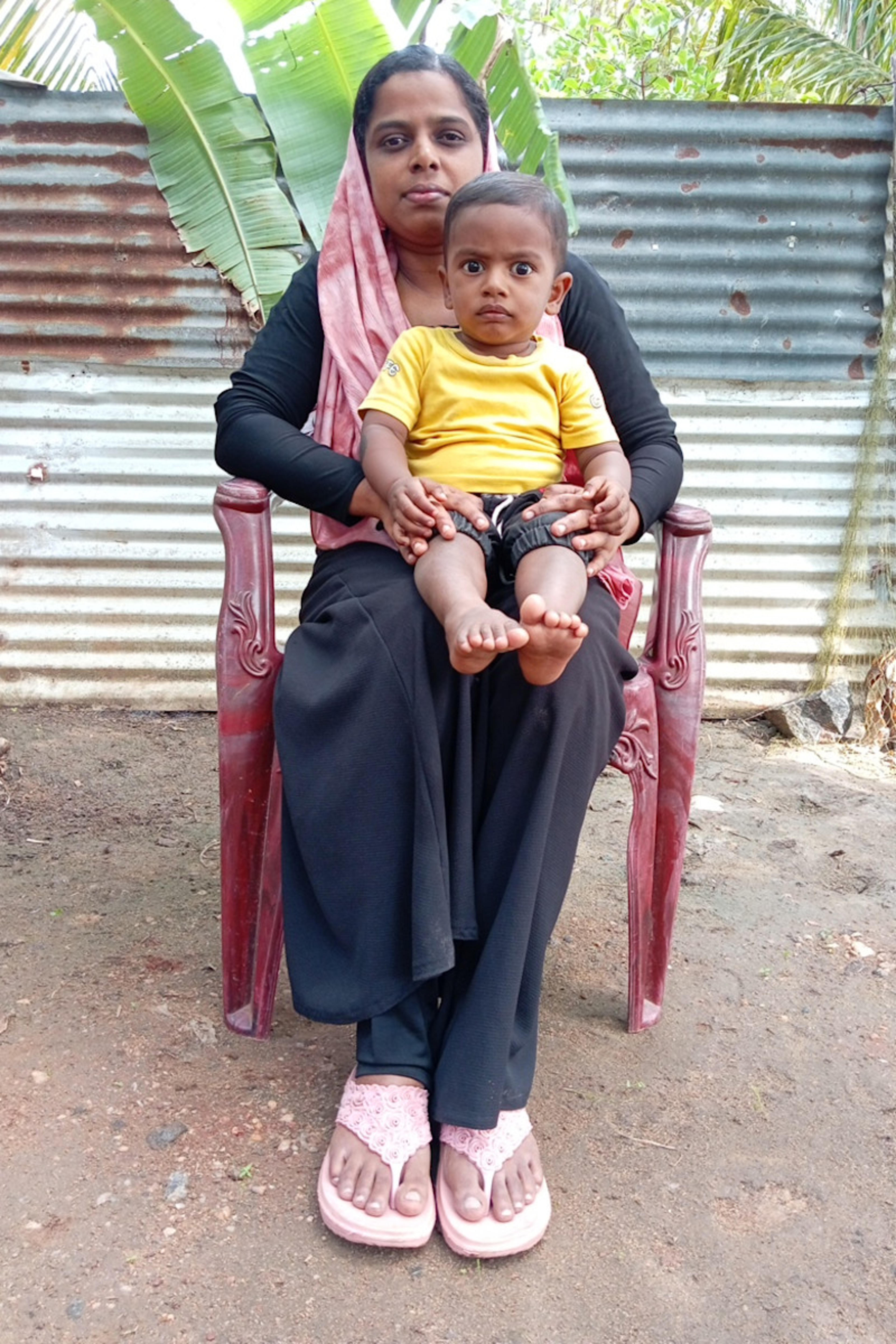 An unsponsored boy named Rihaab from Sri Lanka who has waited 330 days for a sponsor.