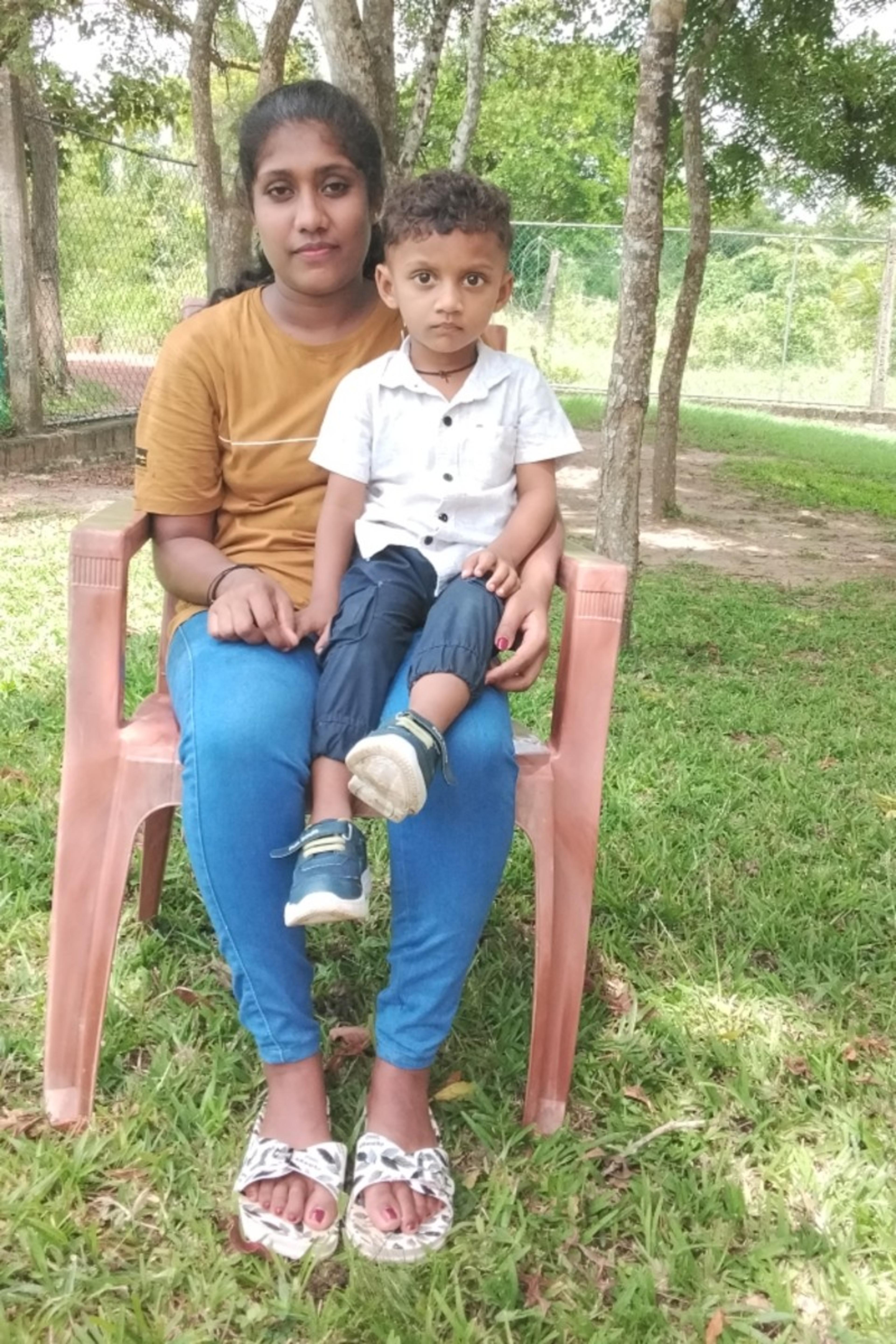 An unsponsored boy named Sethru from Sri Lanka who has waited 637 days for a sponsor.