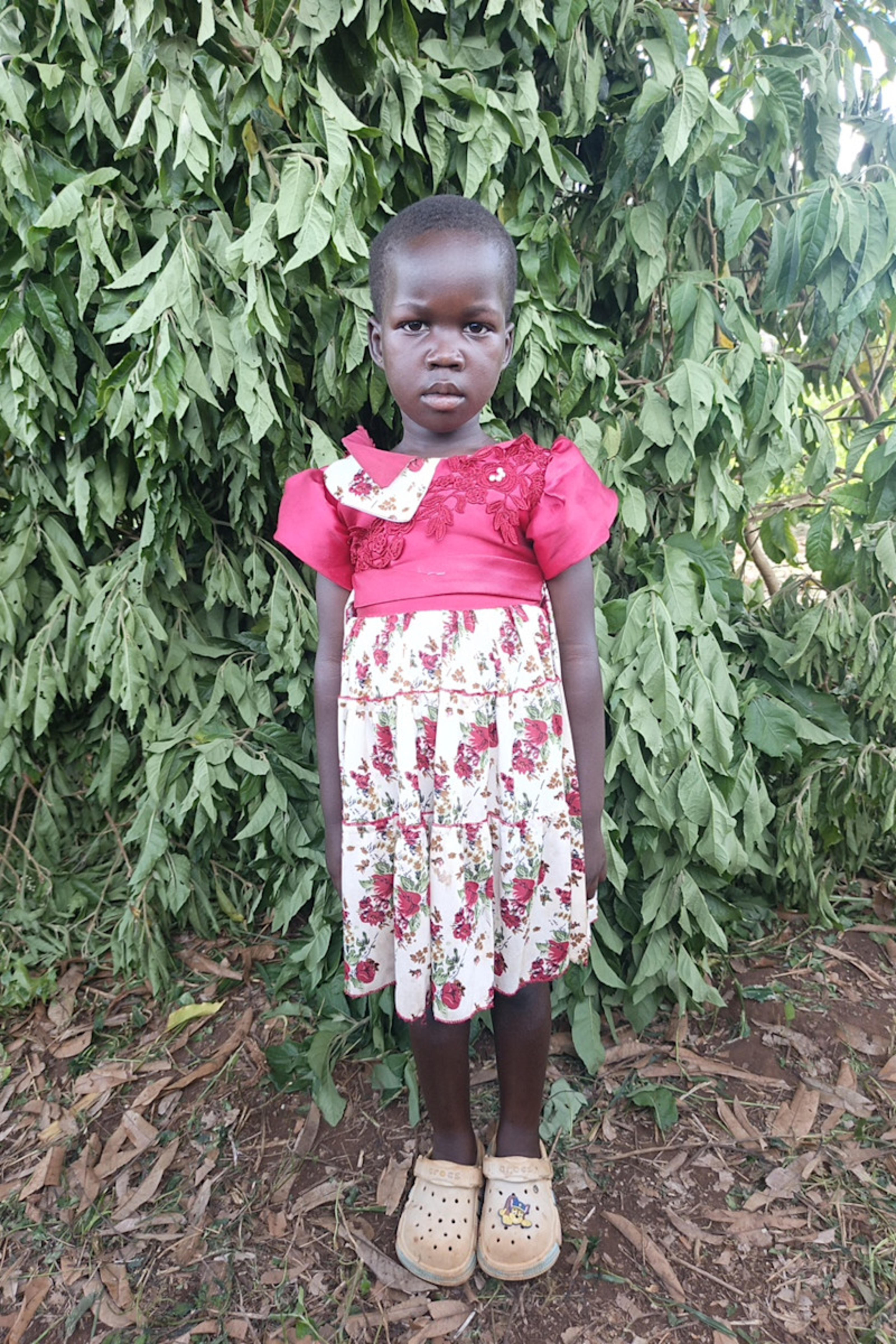 An unsponsored girl named Michel from Uganda who lives in an AIDS-affected area, is vulnerable to exploitation and has waited 586 days for a sponsor.