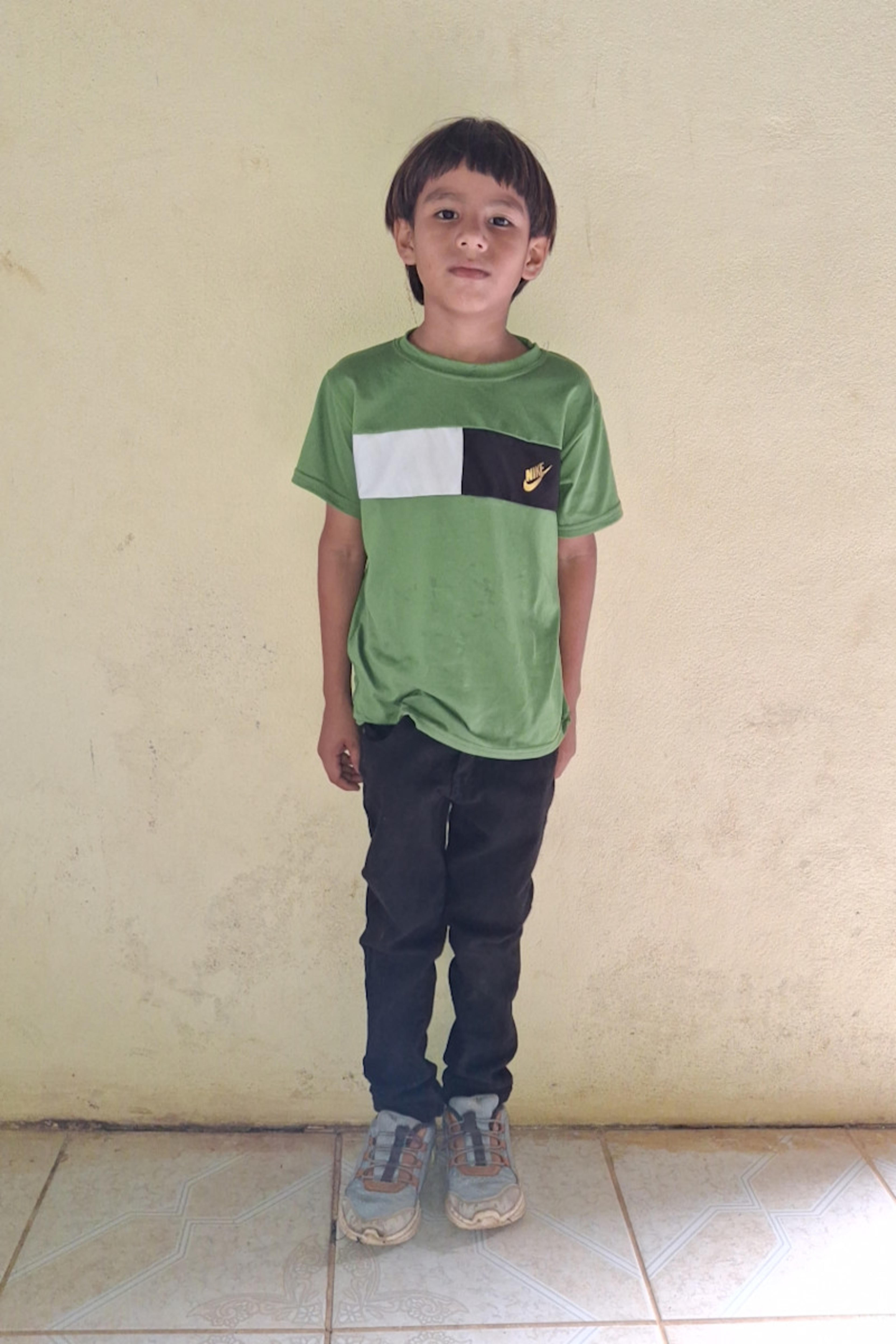 An unsponsored boy named Heyner from Nicaragua who has waited 556 days for a sponsor.