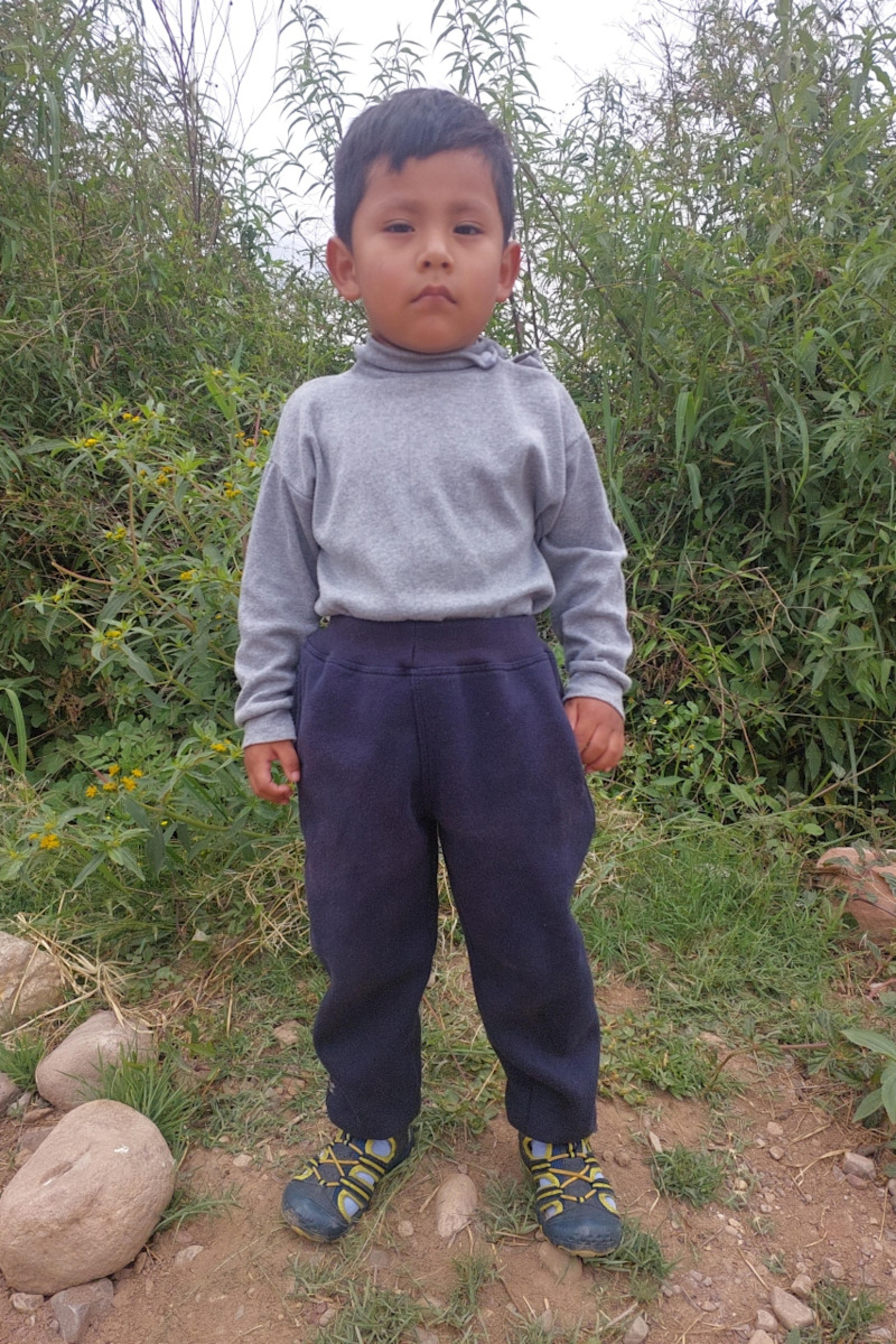 An unsponsored boy named Henry from Bolivia who has waited 884 days for a sponsor.