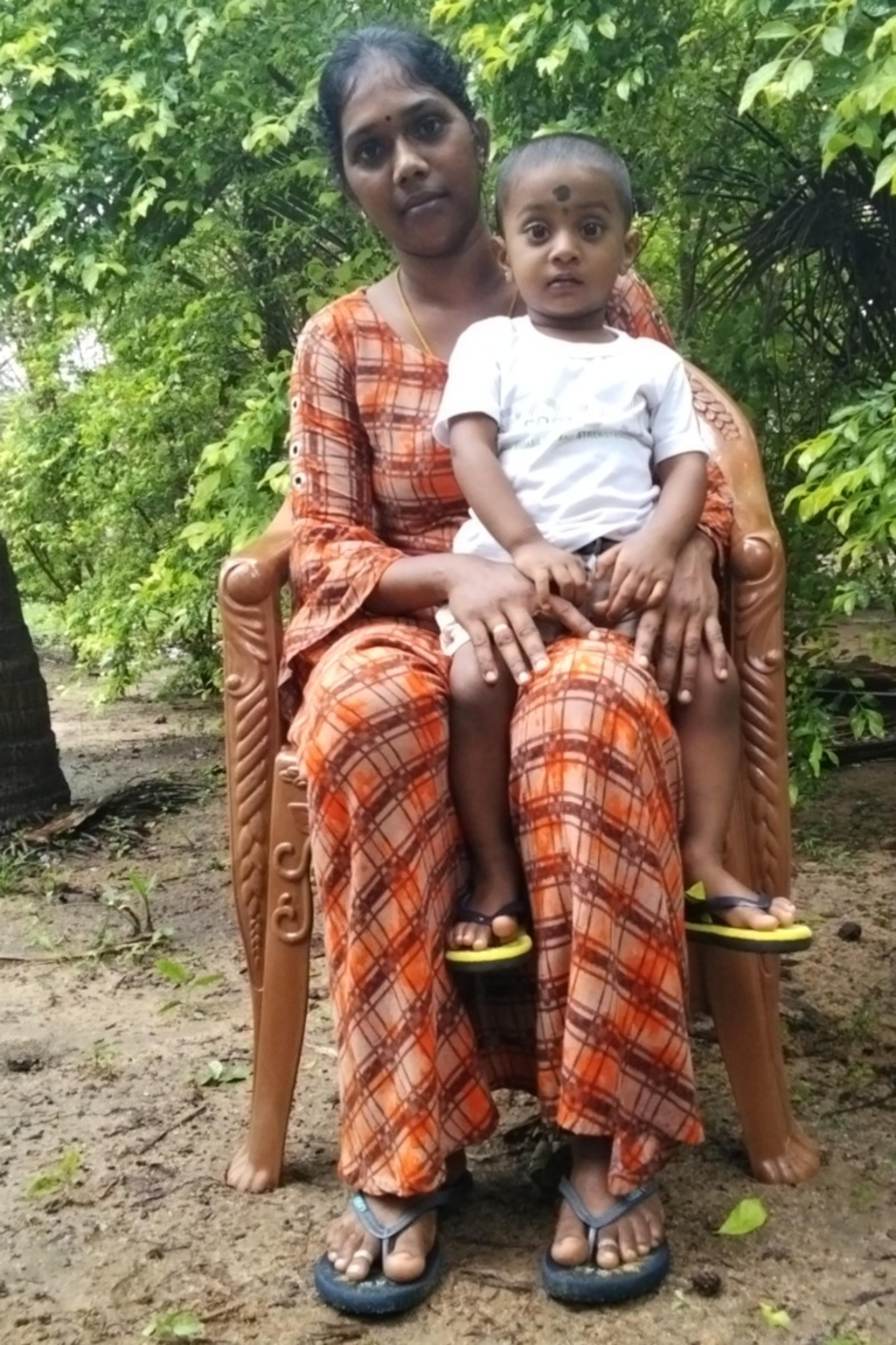 An unsponsored boy named Vikash from Sri Lanka who has waited 296 days for a sponsor.