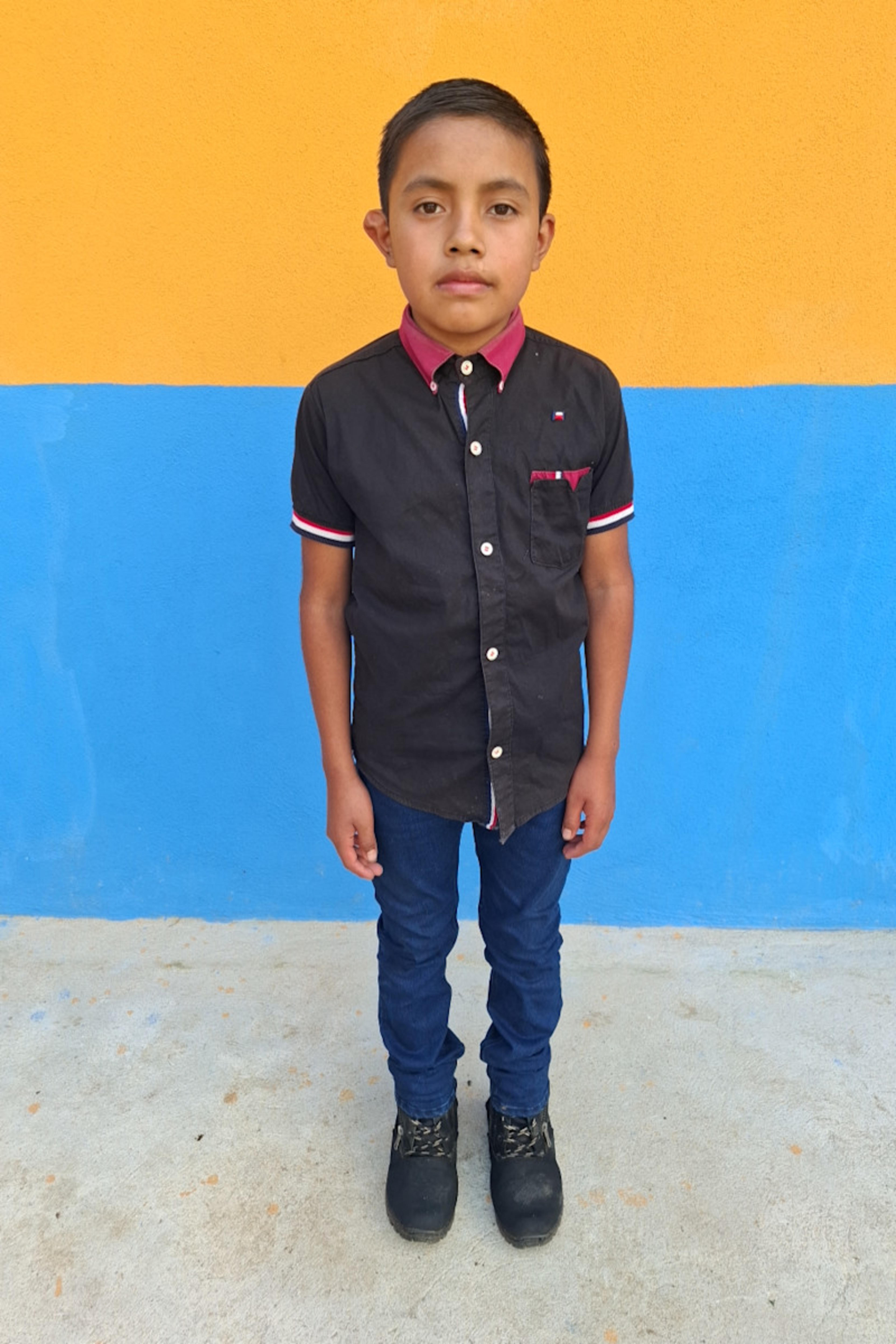 An unsponsored boy named Dario from Guatemala who has waited 587 days for a sponsor.