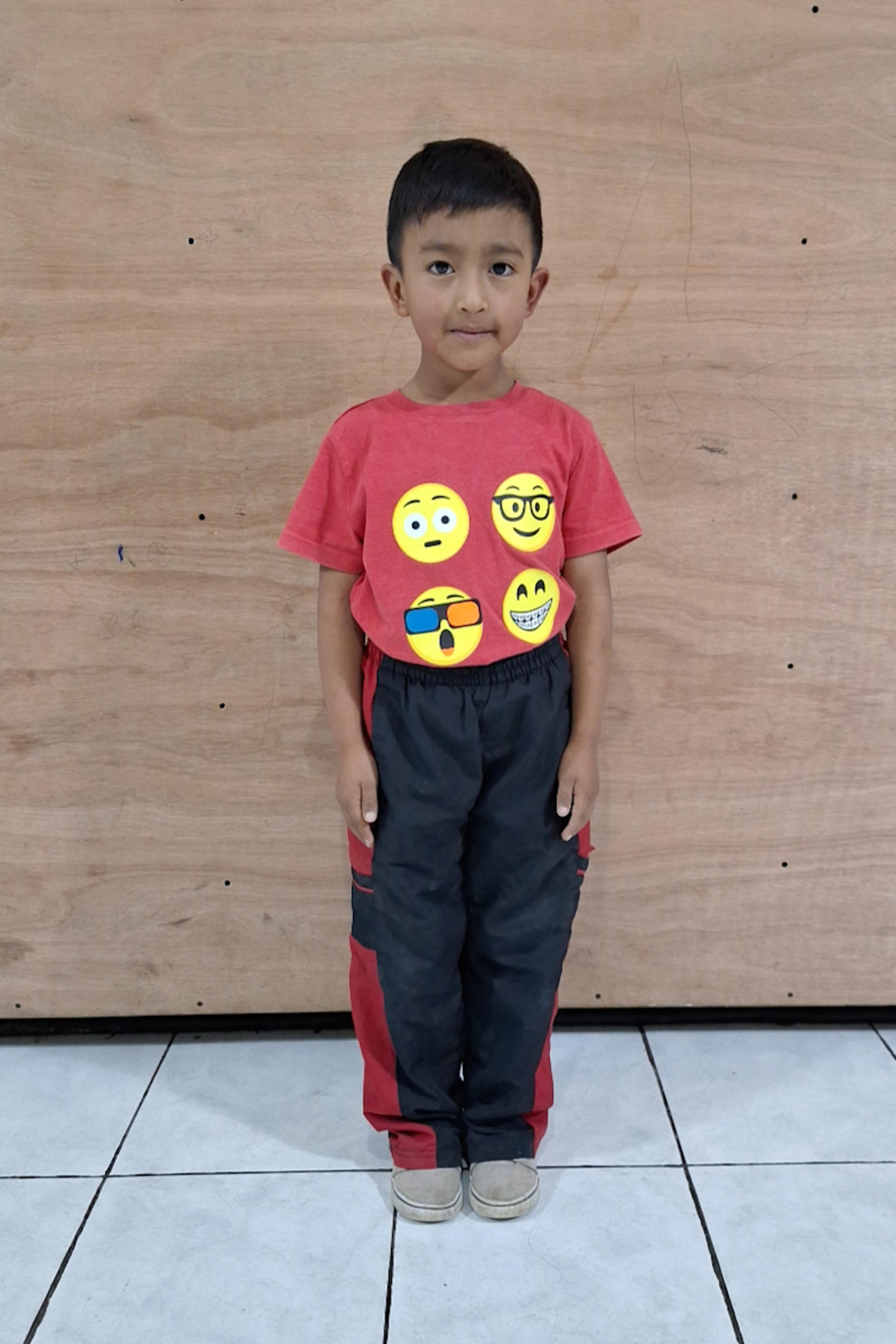 An unsponsored boy named Jonathan from Guatemala who has waited 272 days for a sponsor.