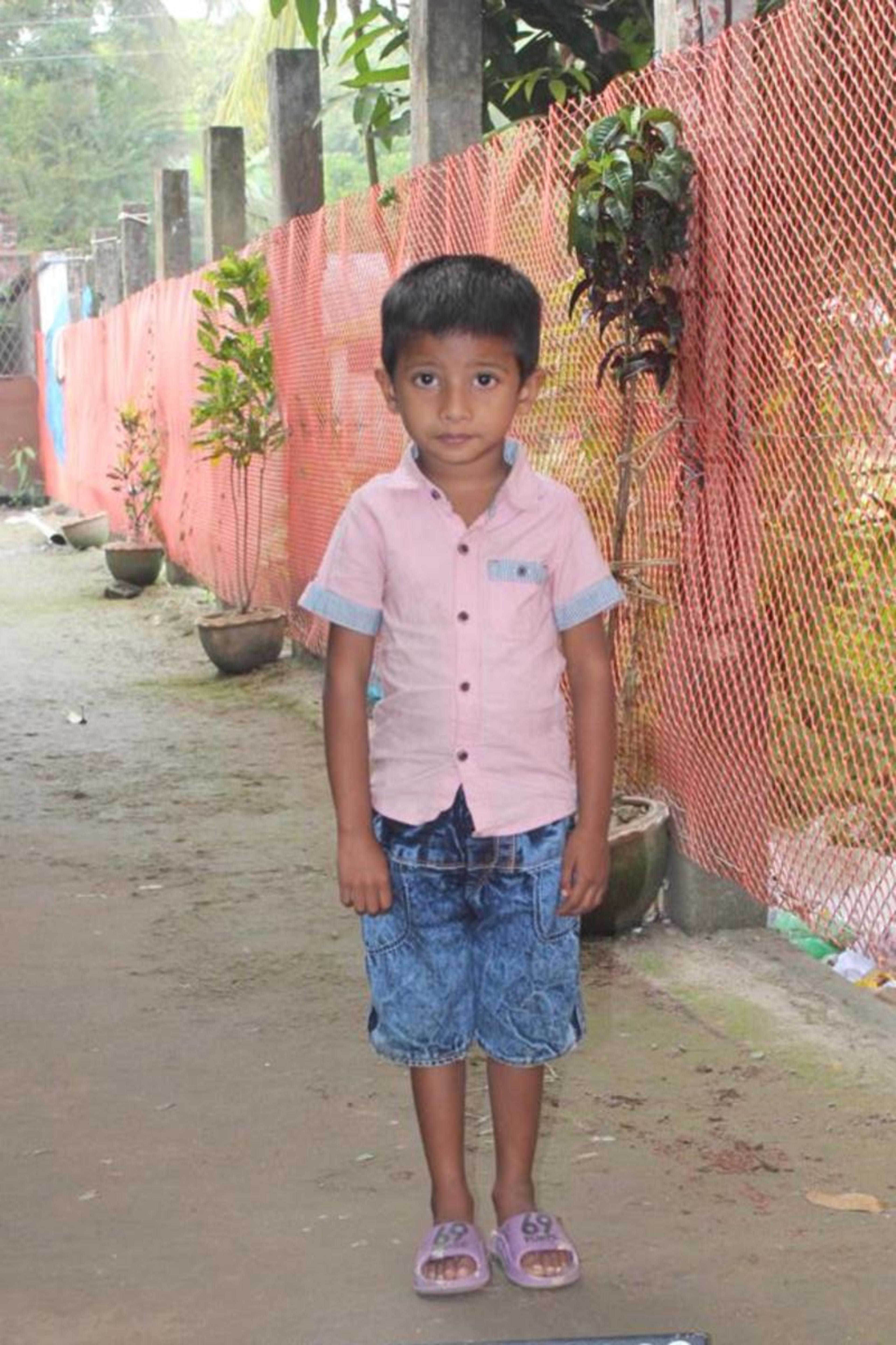 An unsponsored boy named Srejon from Bangladesh who is vulnerable to exploitation and has waited 266 days for a sponsor.