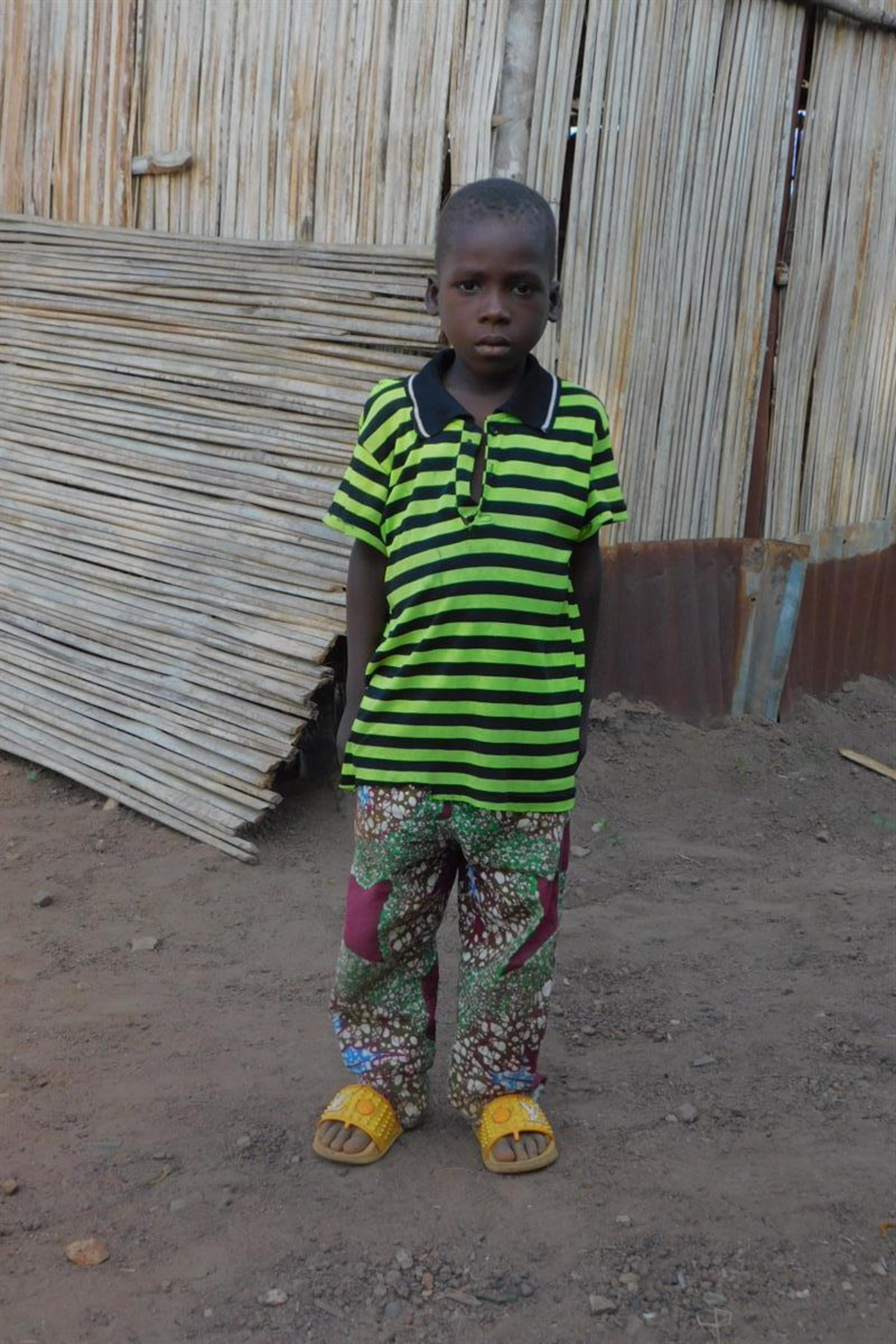 An unsponsored boy named Abraham from Togo who lives in an AIDS-affected area, is vulnerable to exploitation and has waited 267 days for a sponsor.