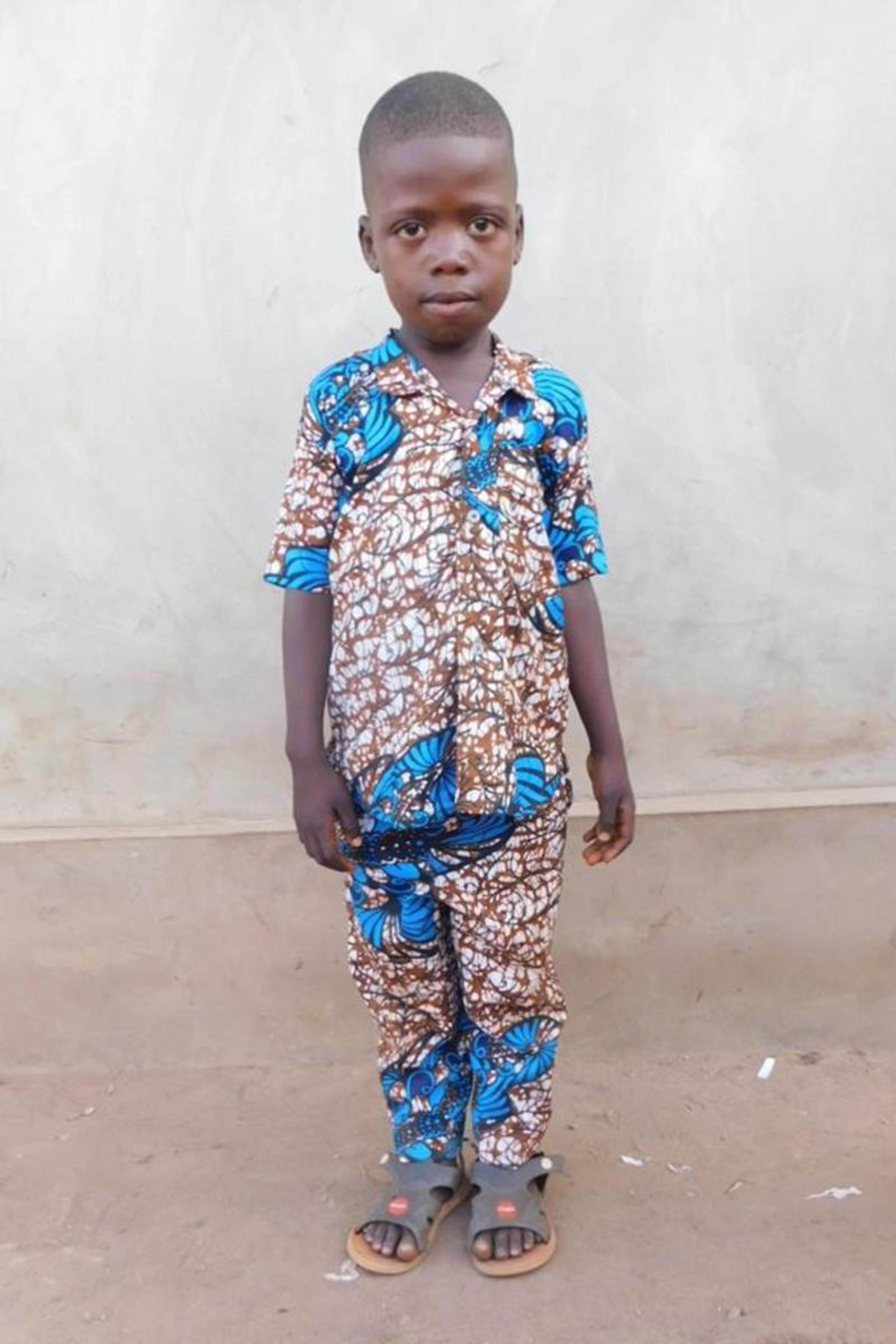 An unsponsored boy named Claud from Togo who lives in an AIDS-affected area, is vulnerable to exploitation and has waited 263 days for a sponsor.
