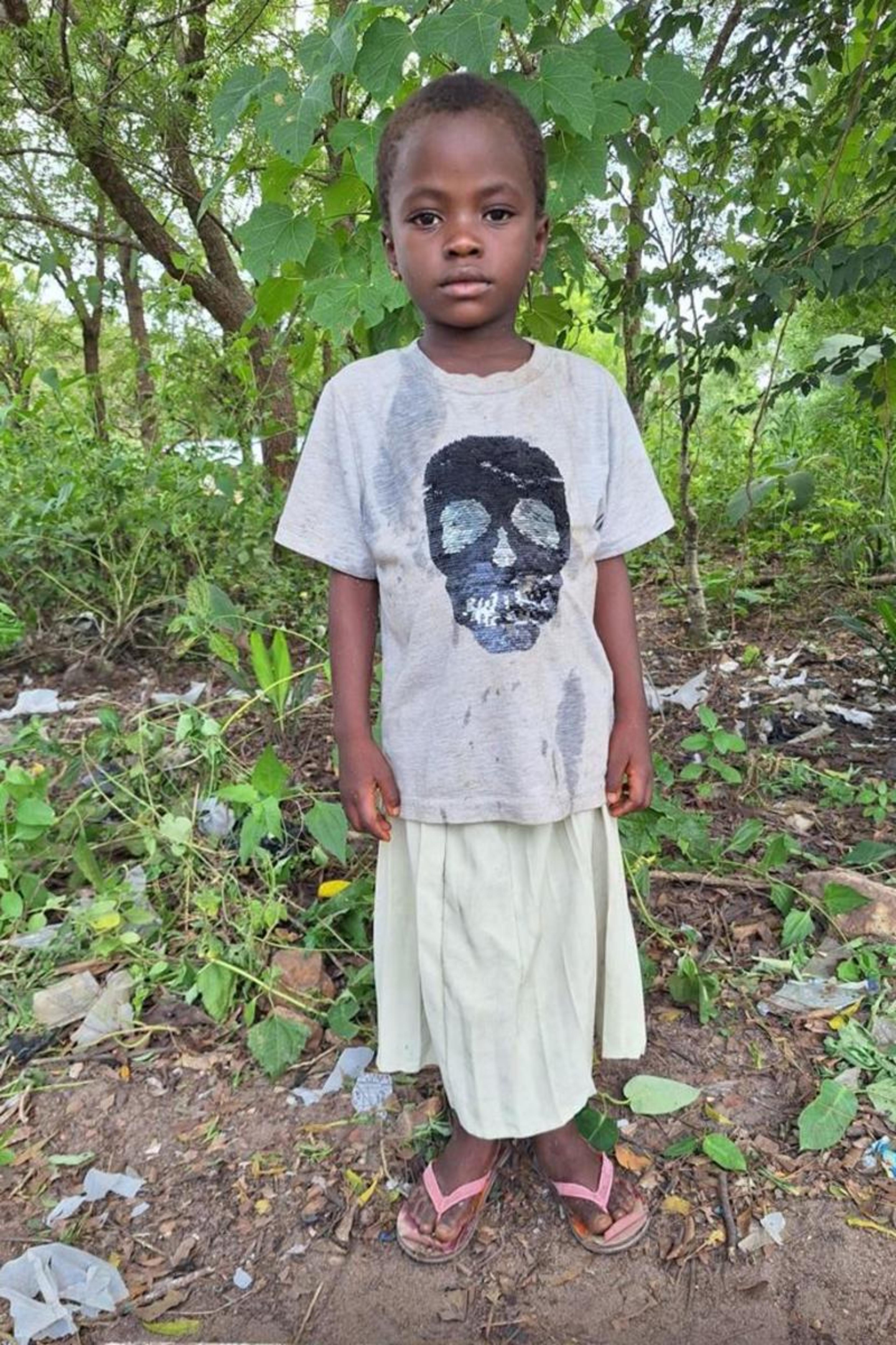 An unsponsored girl named Martine from Togo who lives in an AIDS-affected area, is vulnerable to exploitation and has waited 285 days for a sponsor.