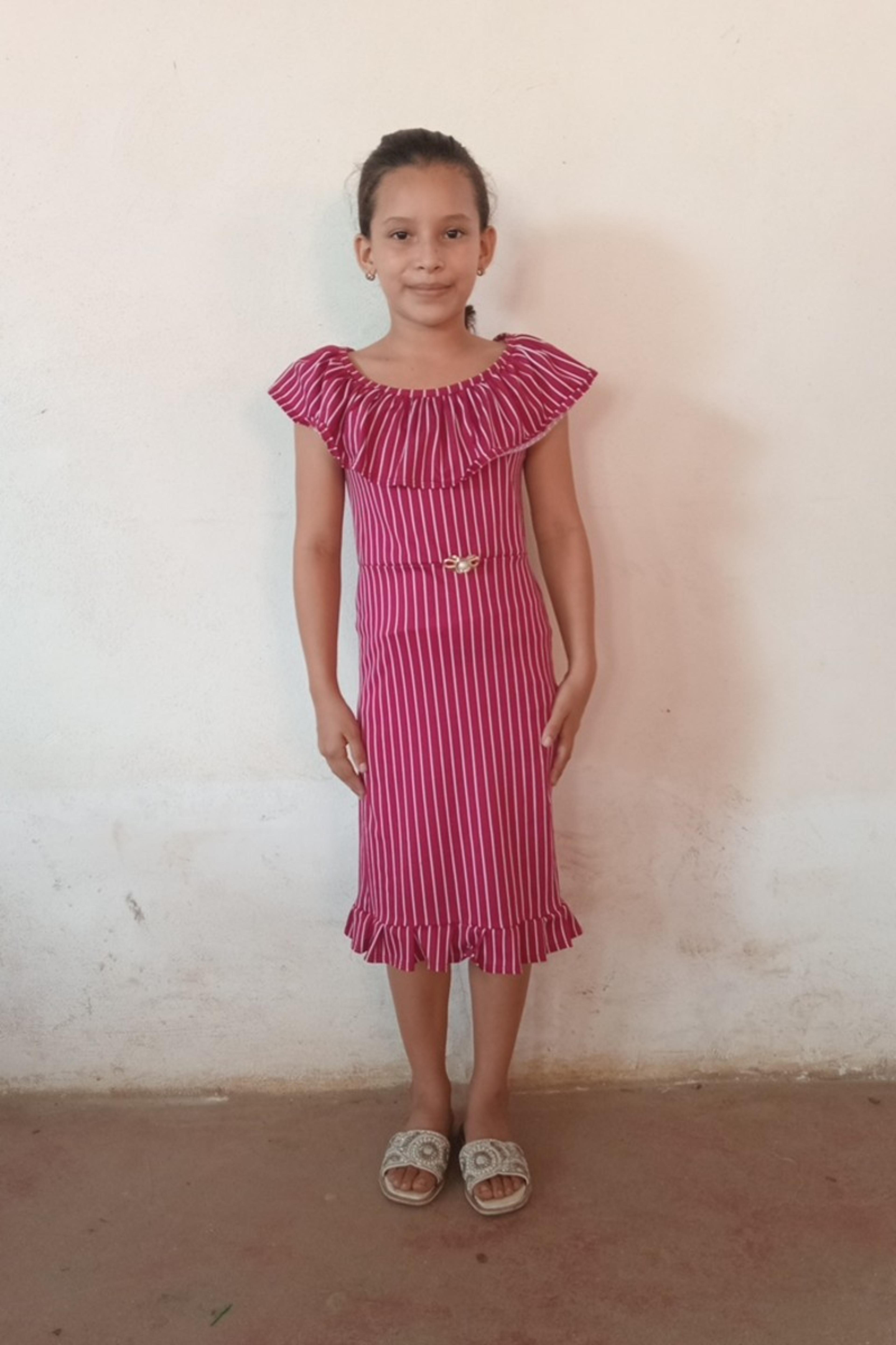 An unsponsored girl named Nahima from Nicaragua who has waited 469 days for a sponsor.
