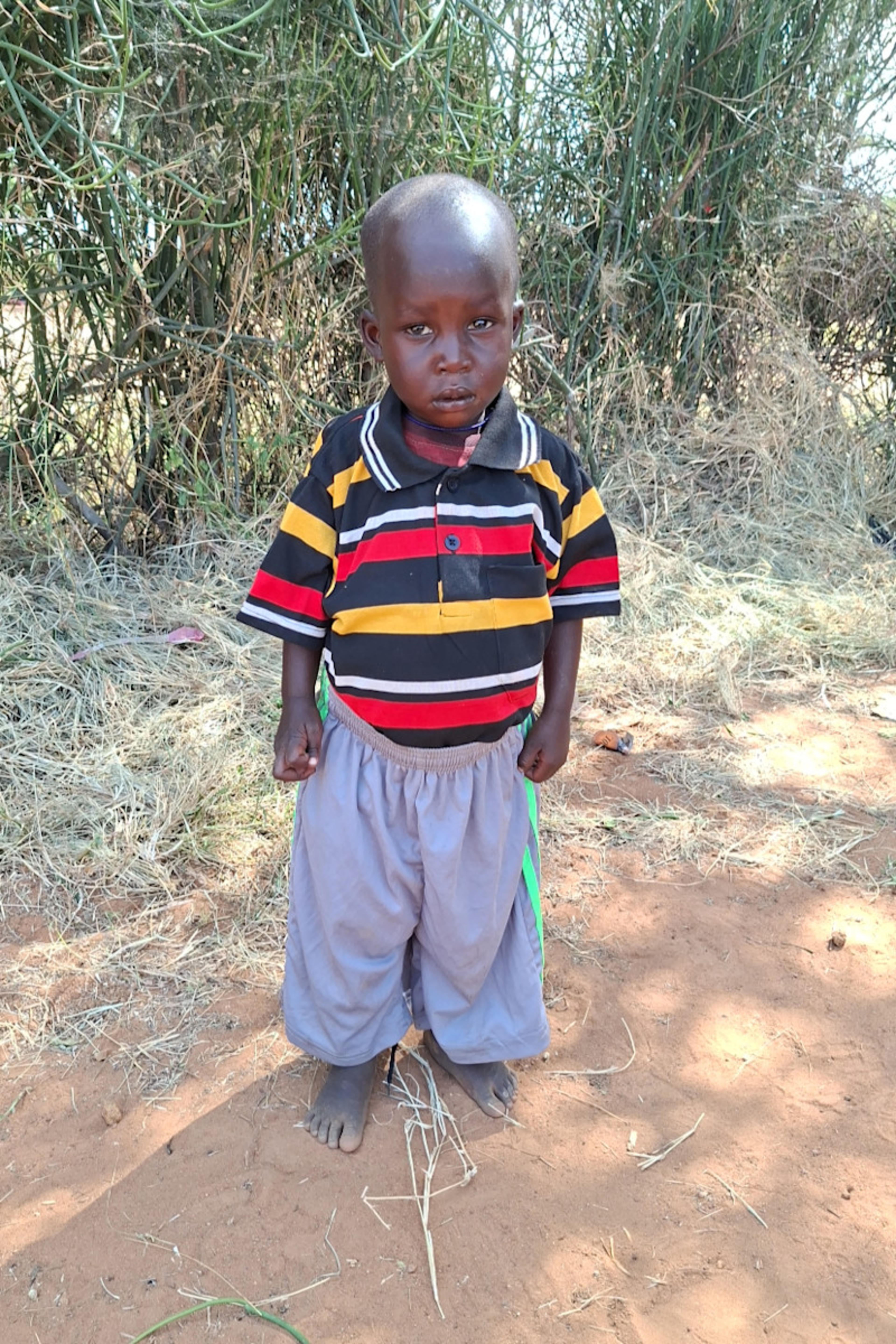An unsponsored boy named Yoanah from Uganda who lives in an AIDS-affected area, is vulnerable to exploitation and has waited 241 days for a sponsor.