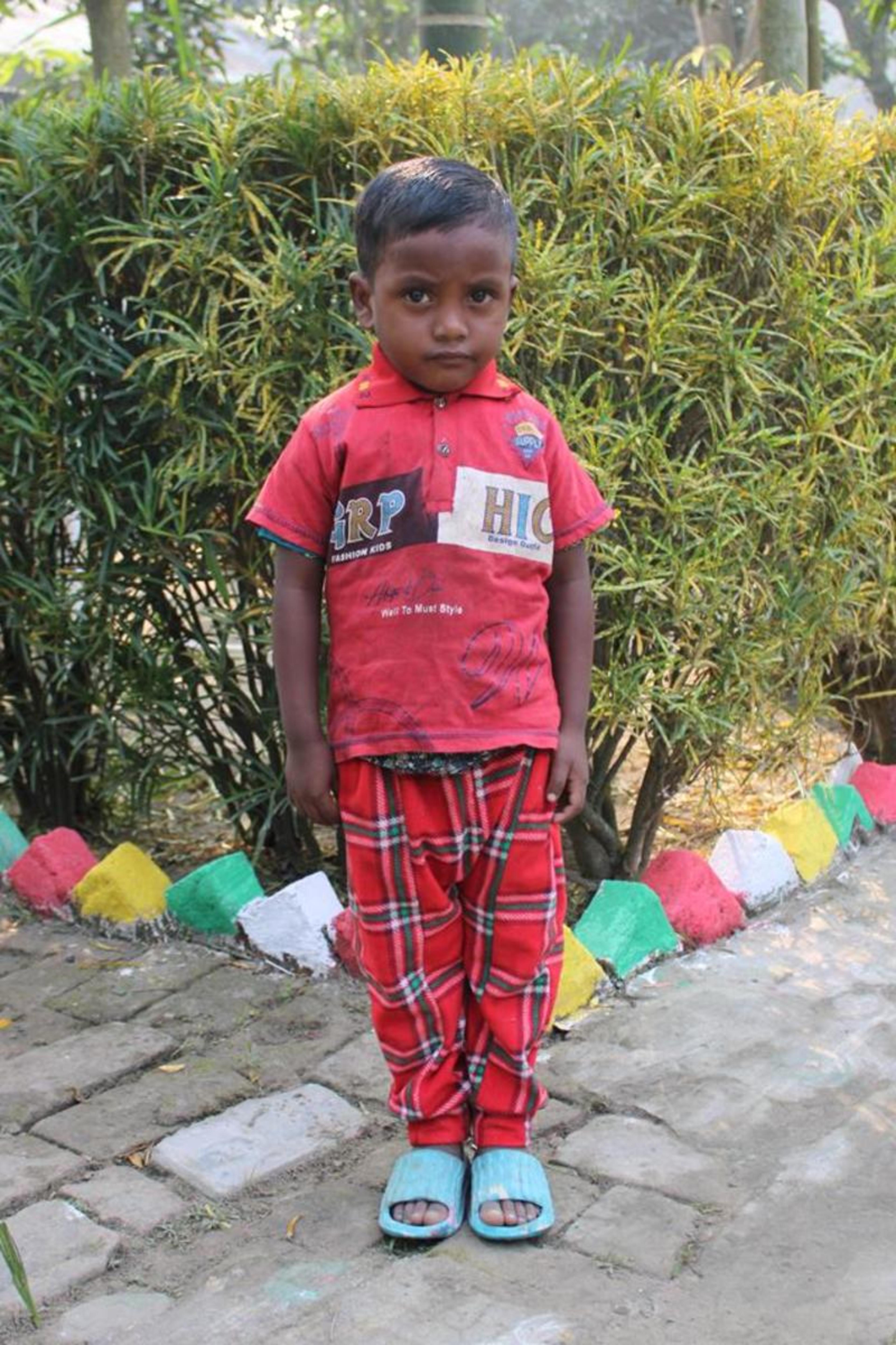 An unsponsored boy named Krishno from Bangladesh who is vulnerable to exploitation and has waited 253 days for a sponsor.