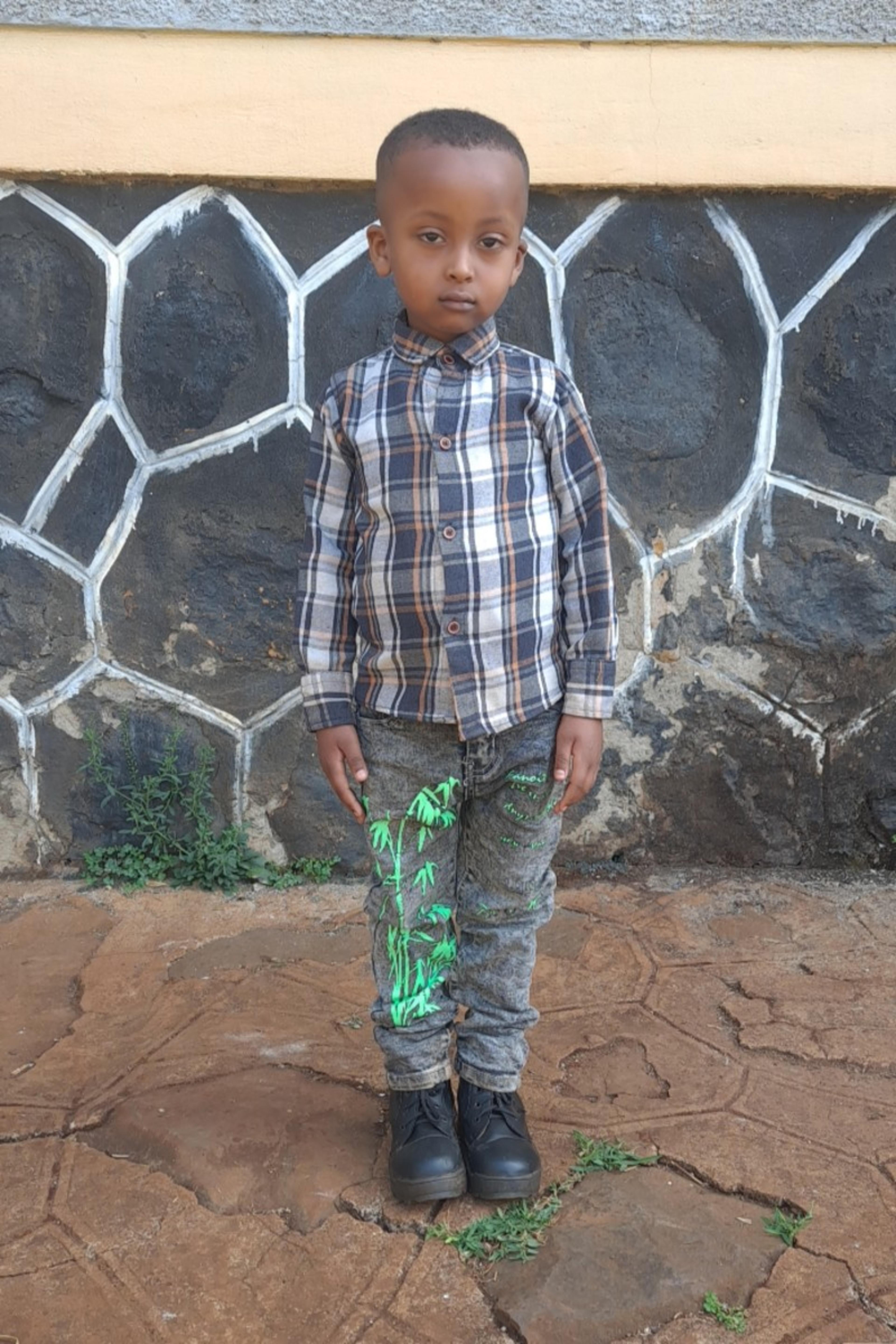 An unsponsored boy named Wabi from Ethiopia who lives in an AIDS-affected area, is vulnerable to exploitation and has waited 249 days for a sponsor.