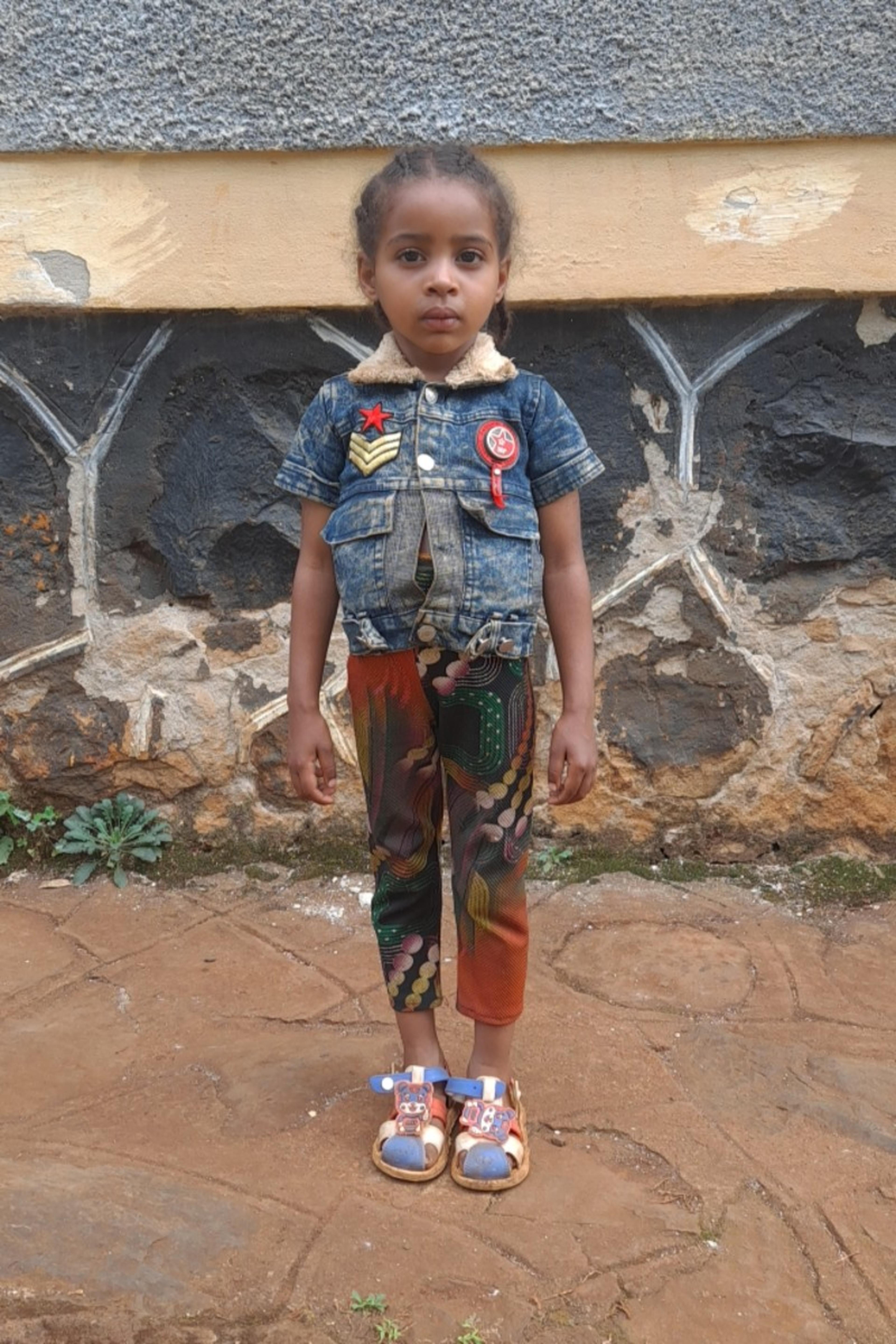 An unsponsored girl named Sena from Ethiopia who lives in an AIDS-affected area, is vulnerable to exploitation and has waited 245 days for a sponsor.