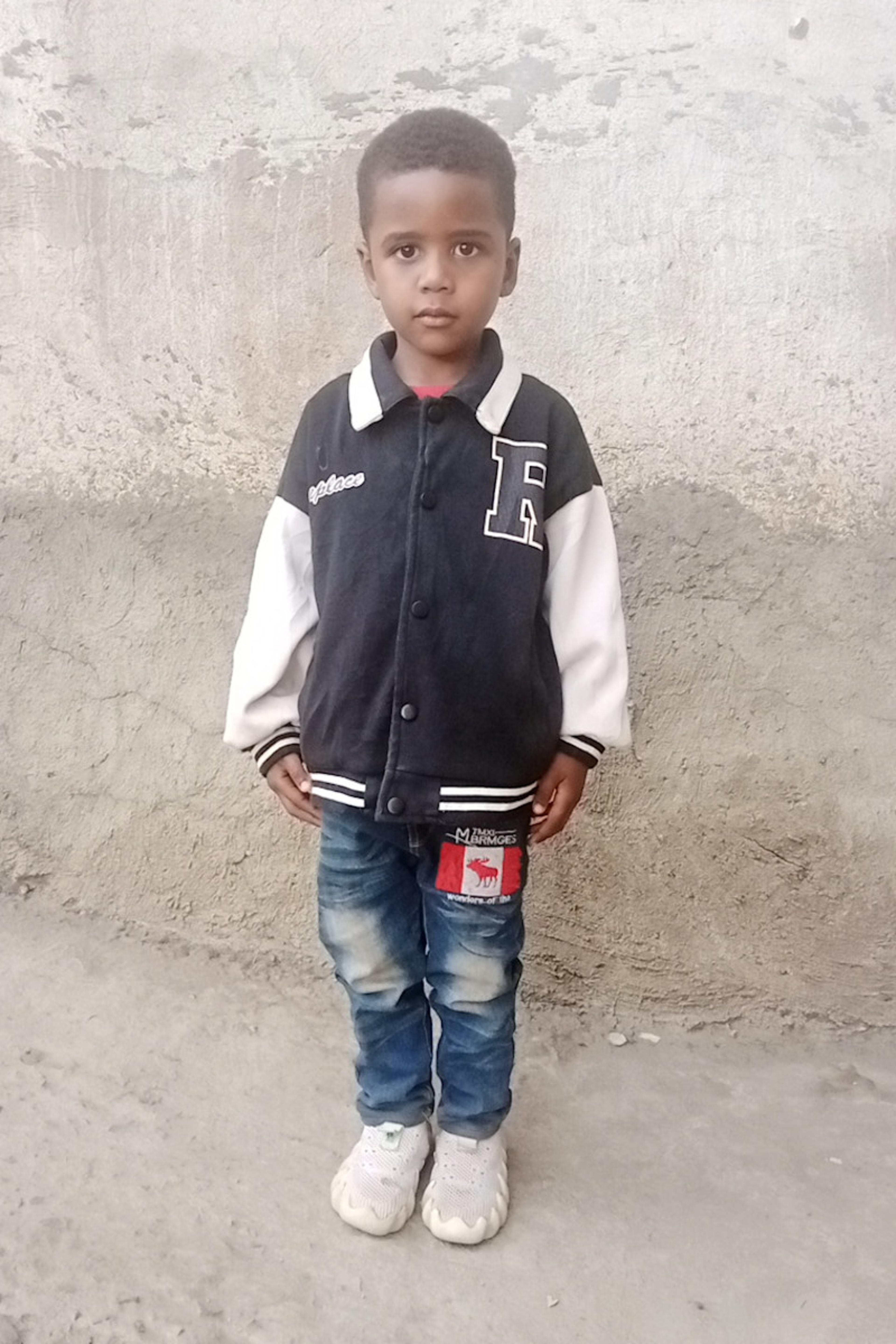 An unsponsored boy named Yerosen from Ethiopia who lives in an AIDS-affected area, is vulnerable to exploitation and has waited 244 days for a sponsor.