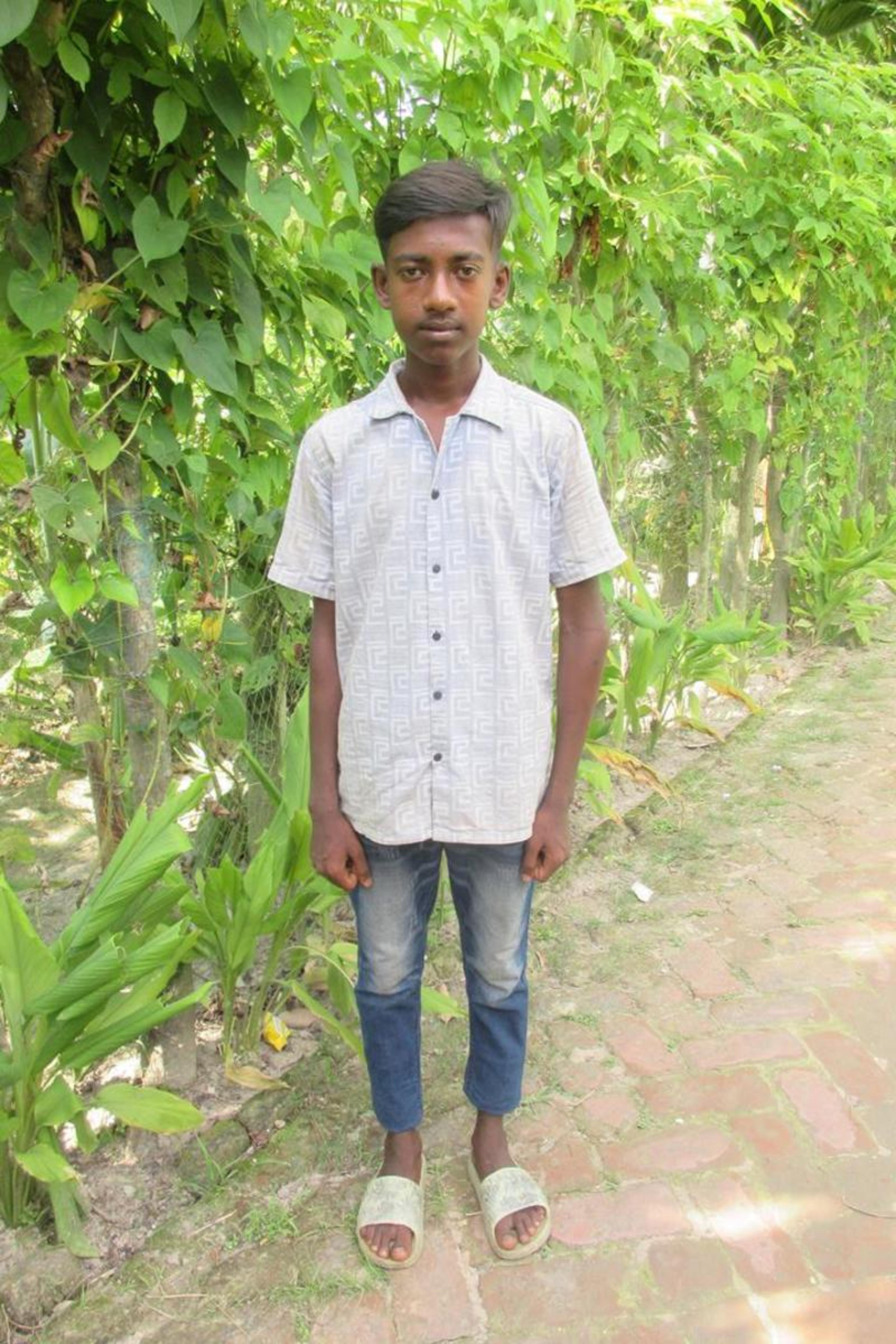 An unsponsored boy named Shuvo from Bangladesh who is vulnerable to exploitation and has waited 533 days for a sponsor.