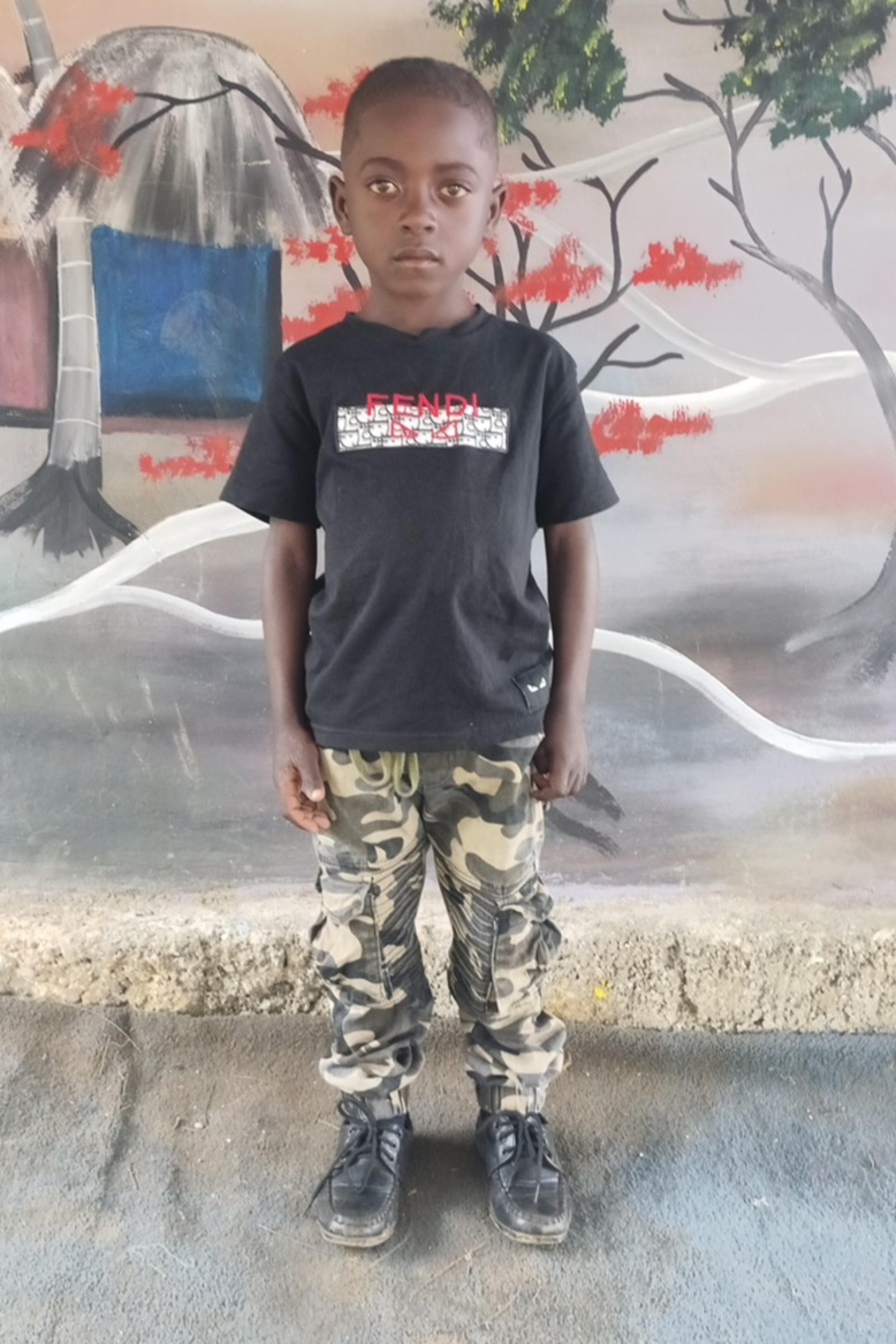 An unsponsored boy named Dieuverlson from Haiti who is vulnerable to exploitation and has waited 260 days for a sponsor.