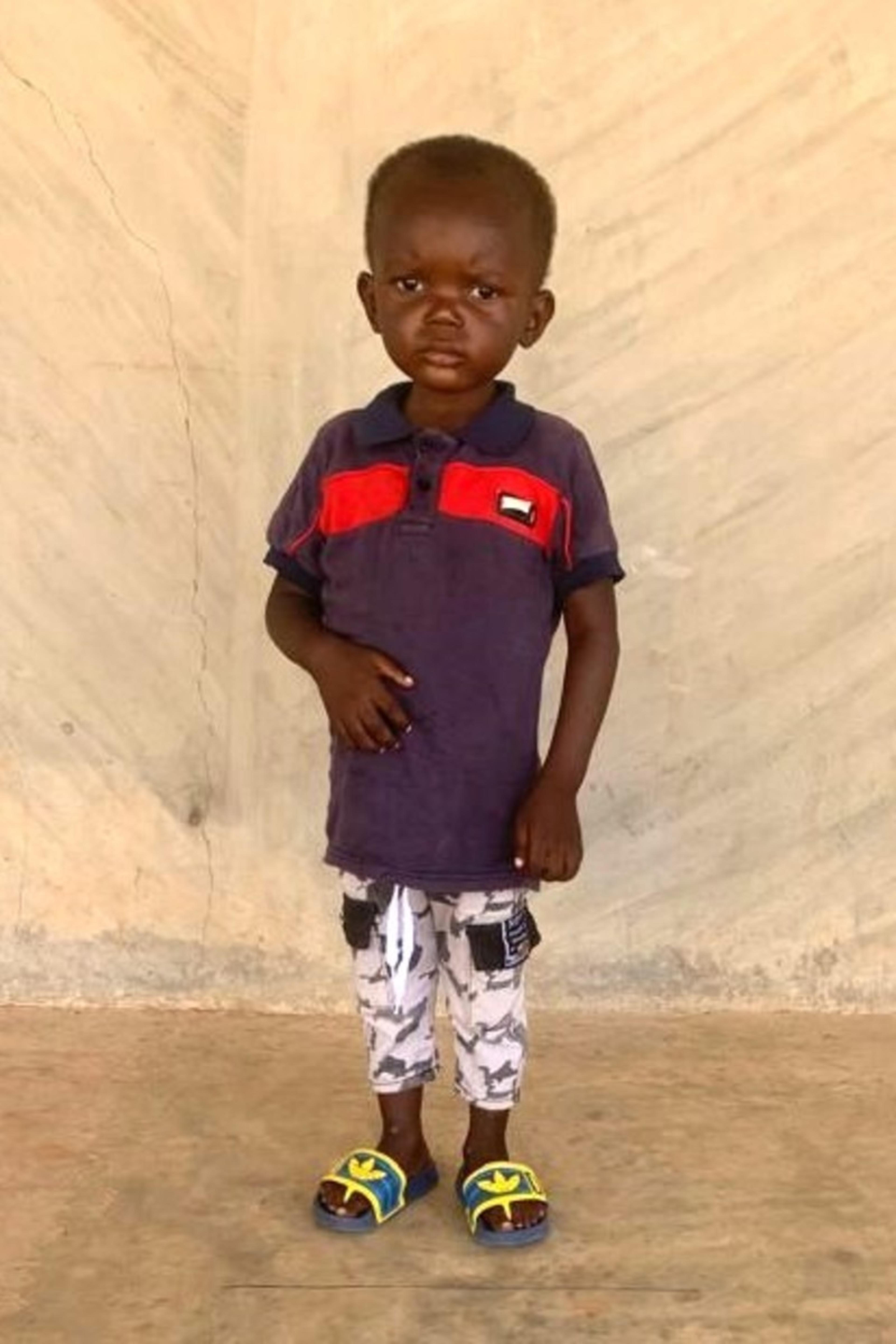 An unsponsored boy named Isaac from Burkina Faso who lives in an AIDS-affected area, is vulnerable to exploitation and has waited 320 days for a sponsor.