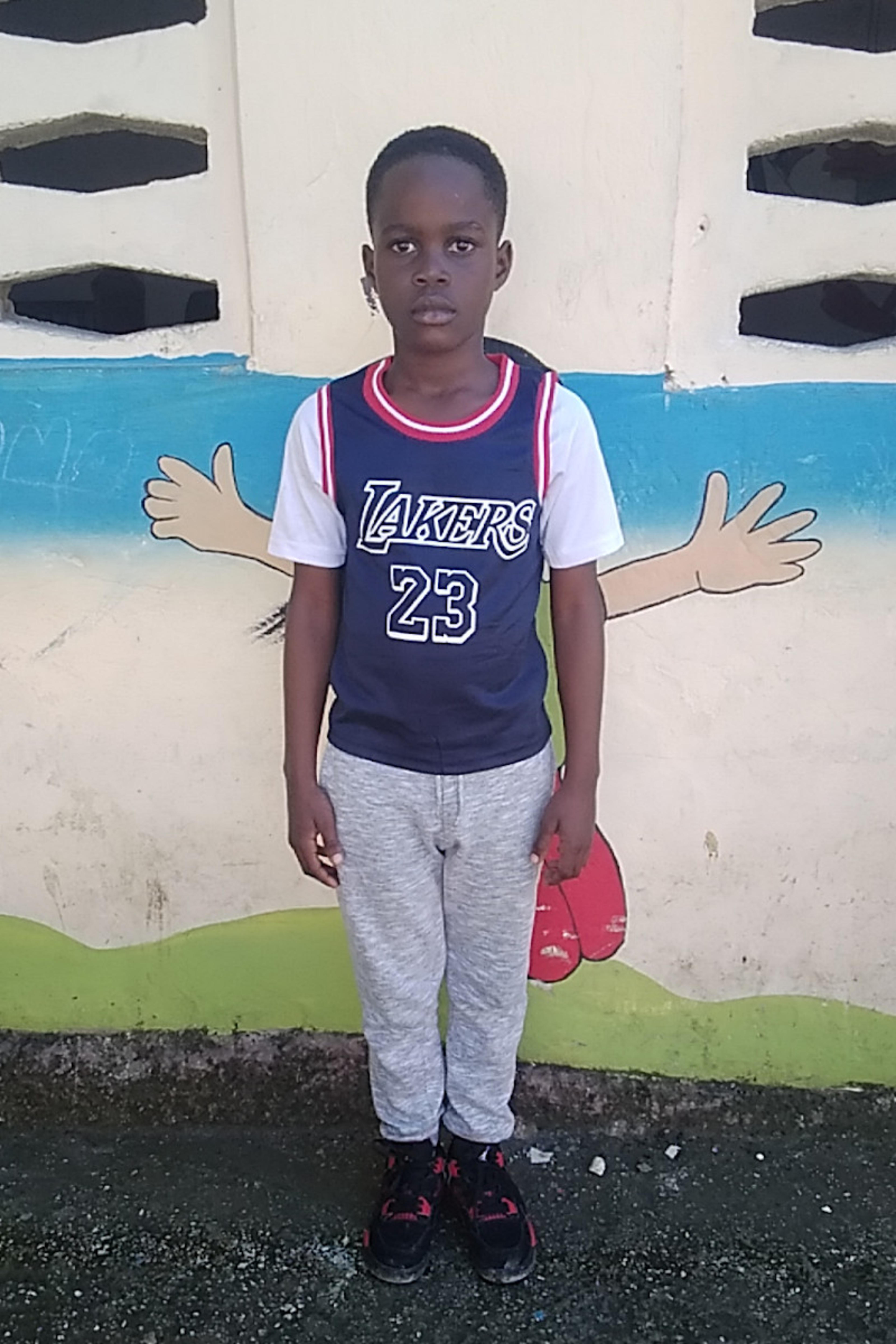 An unsponsored boy named Fav from Haiti who is vulnerable to exploitation and has waited 387 days for a sponsor.