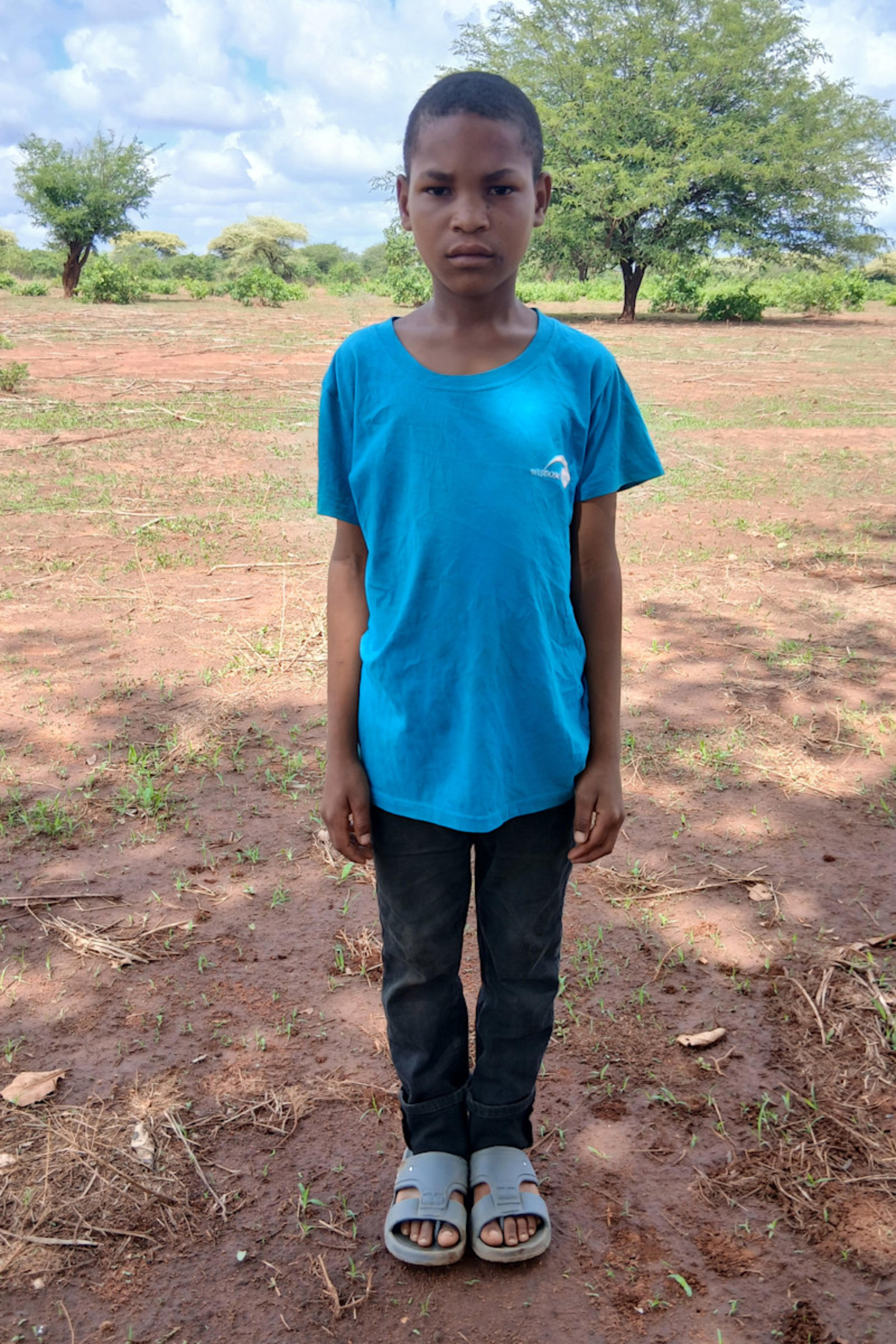An unsponsored boy named Mikidadi from Tanzania who lives in an AIDS-affected area, is vulnerable to exploitation and has waited 250 days for a sponsor.