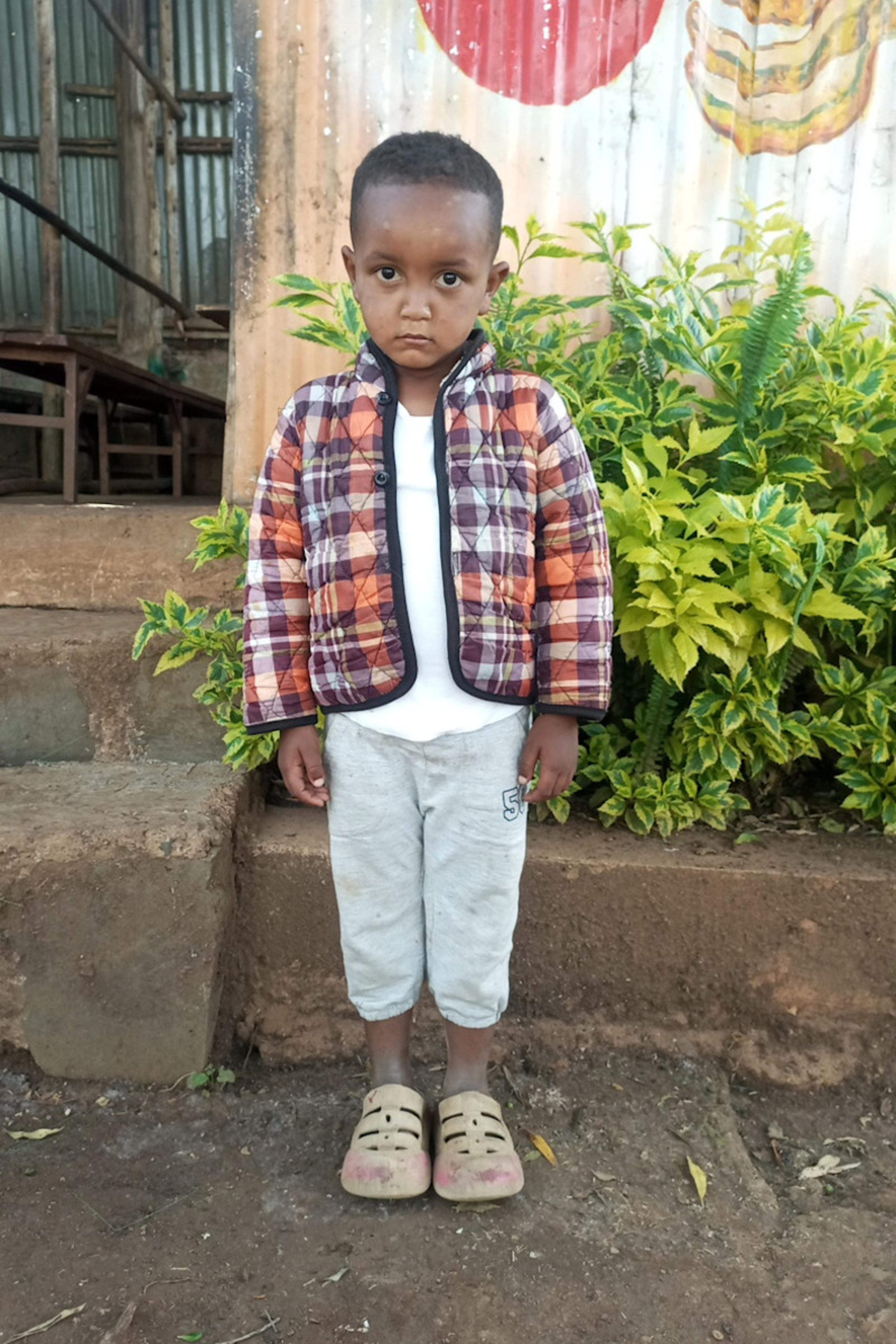 An unsponsored boy named Ebanuf from Ethiopia who lives in an AIDS-affected area, is vulnerable to exploitation and has waited 235 days for a sponsor.