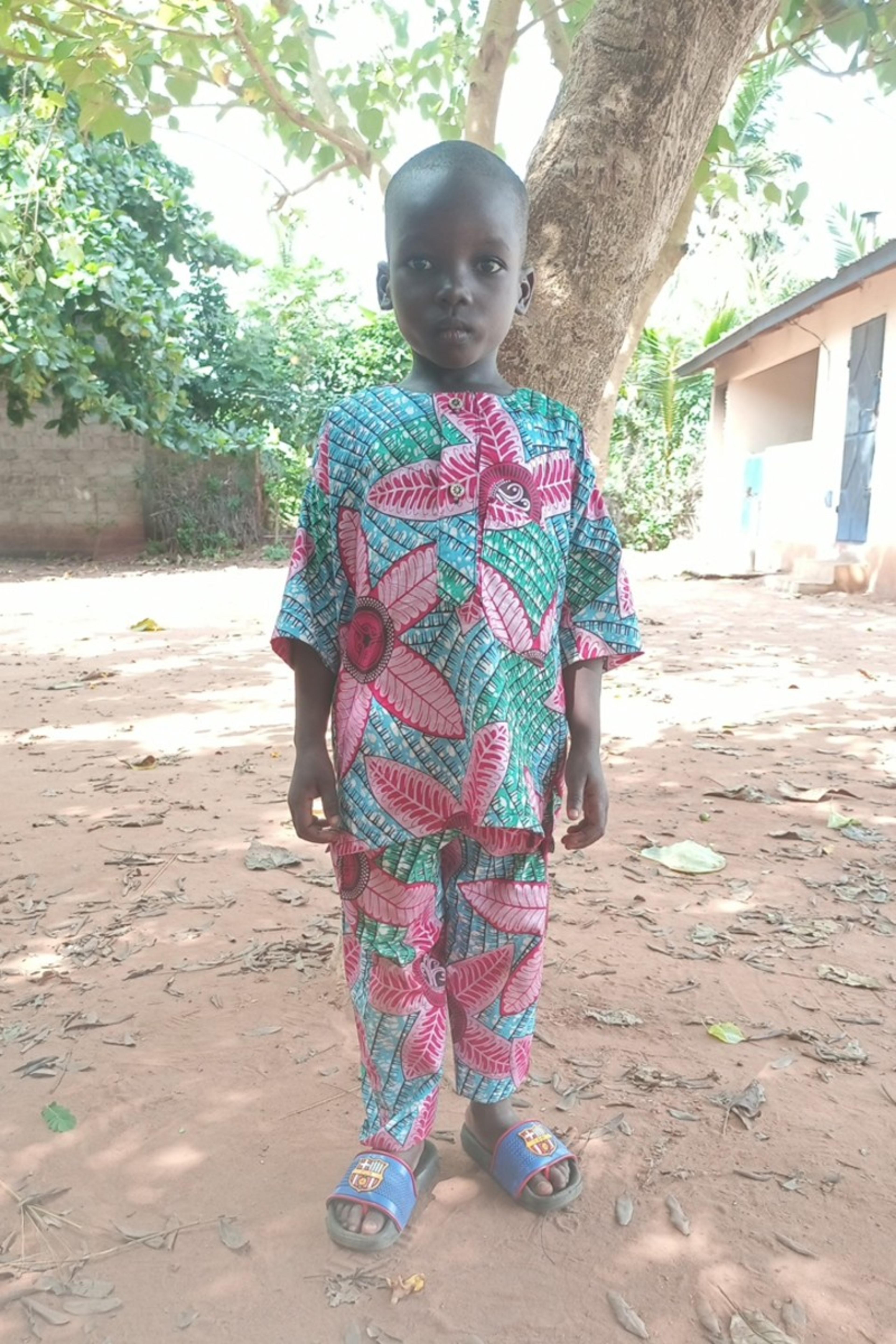 An unsponsored boy named Mawuena from Togo who lives in an AIDS-affected area, is vulnerable to exploitation and has waited 284 days for a sponsor.