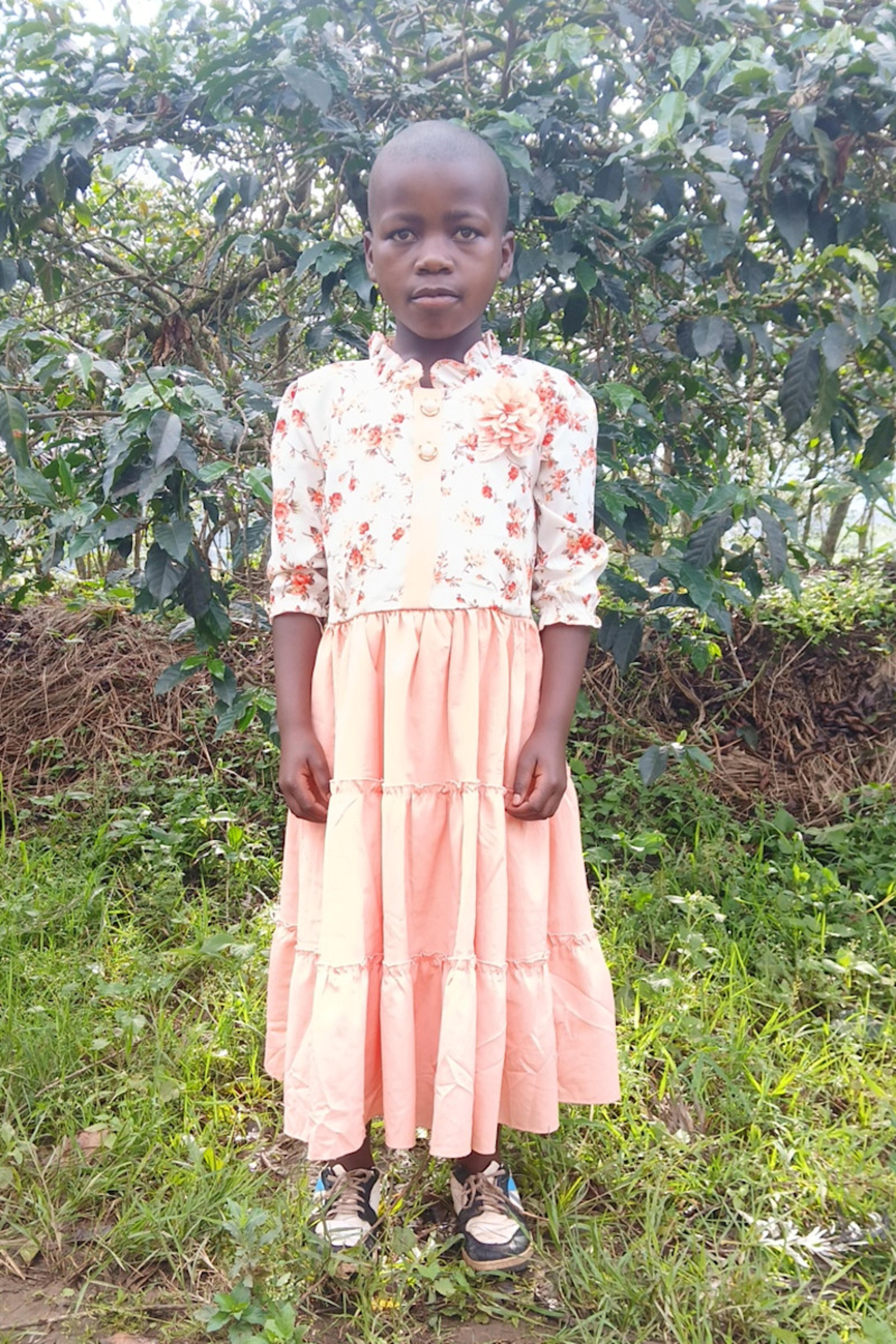 An unsponsored girl named Valentine from Rwanda who lives in an AIDS-affected area, is vulnerable to exploitation and has waited 647 days for a sponsor.