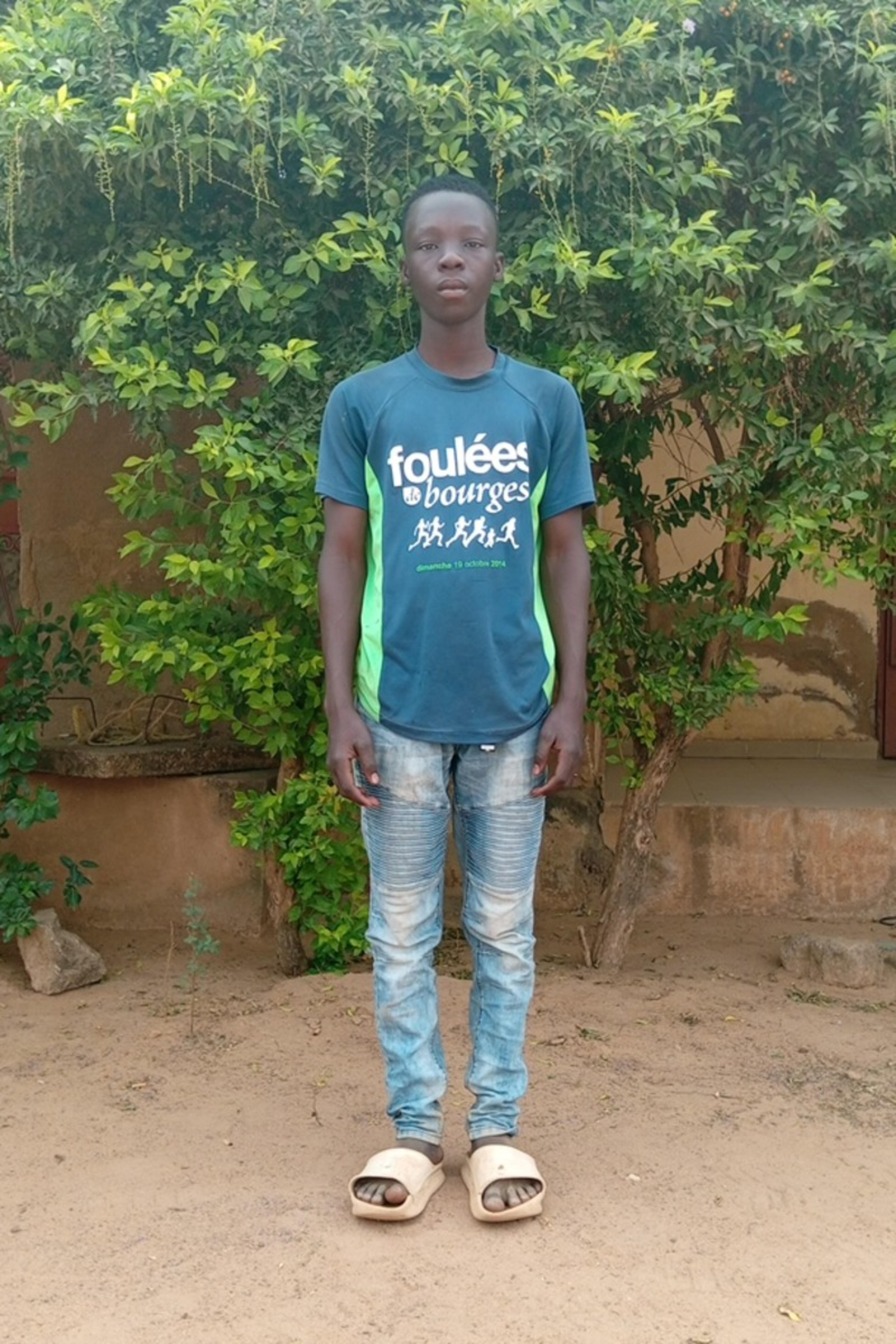 An unsponsored boy named Ibrahim from Burkina Faso who lives in an AIDS-affected area, is vulnerable to exploitation and has waited 583 days for a sponsor.