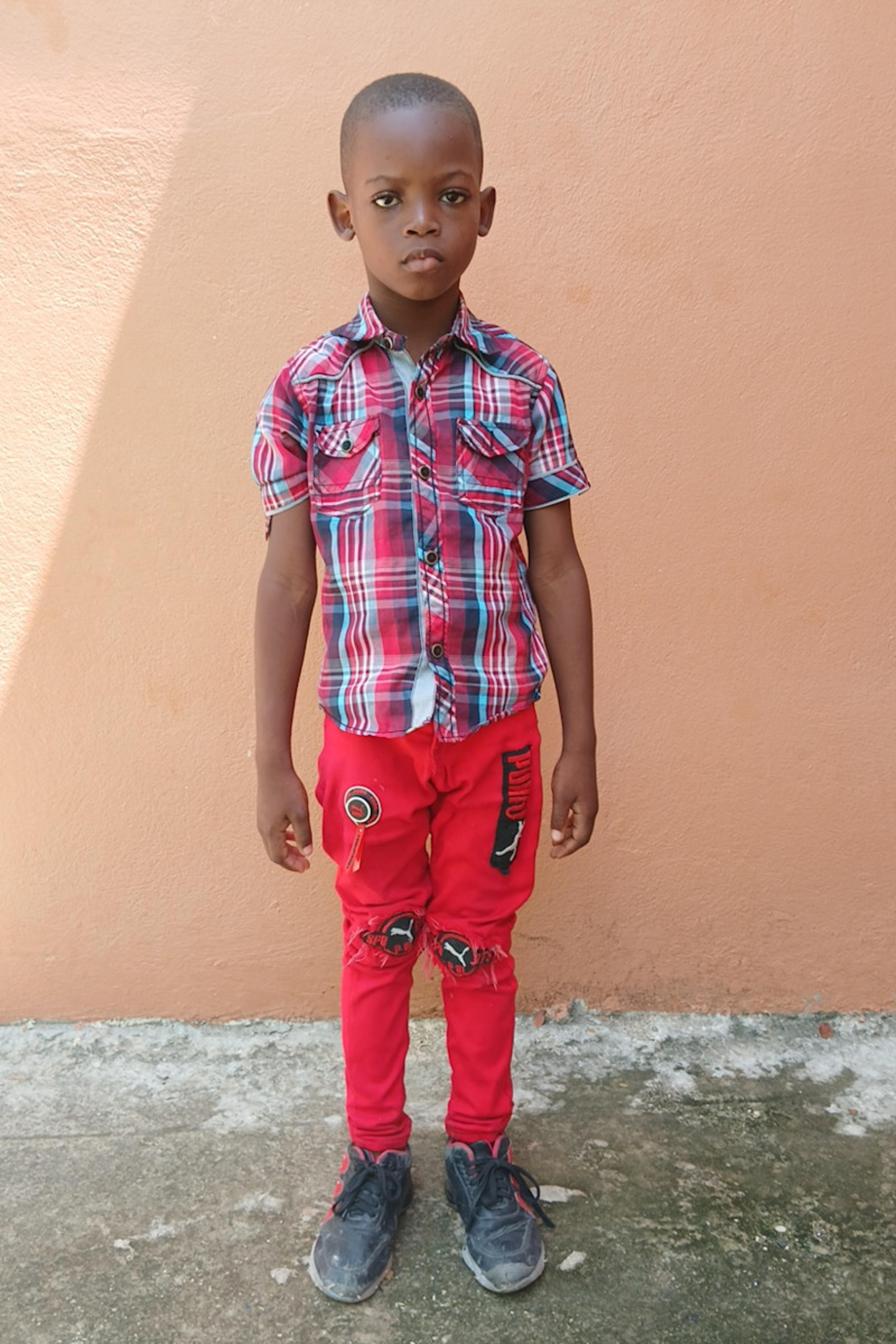 An unsponsored boy named Dawensley from Haiti who is vulnerable to exploitation and has waited 248 days for a sponsor.