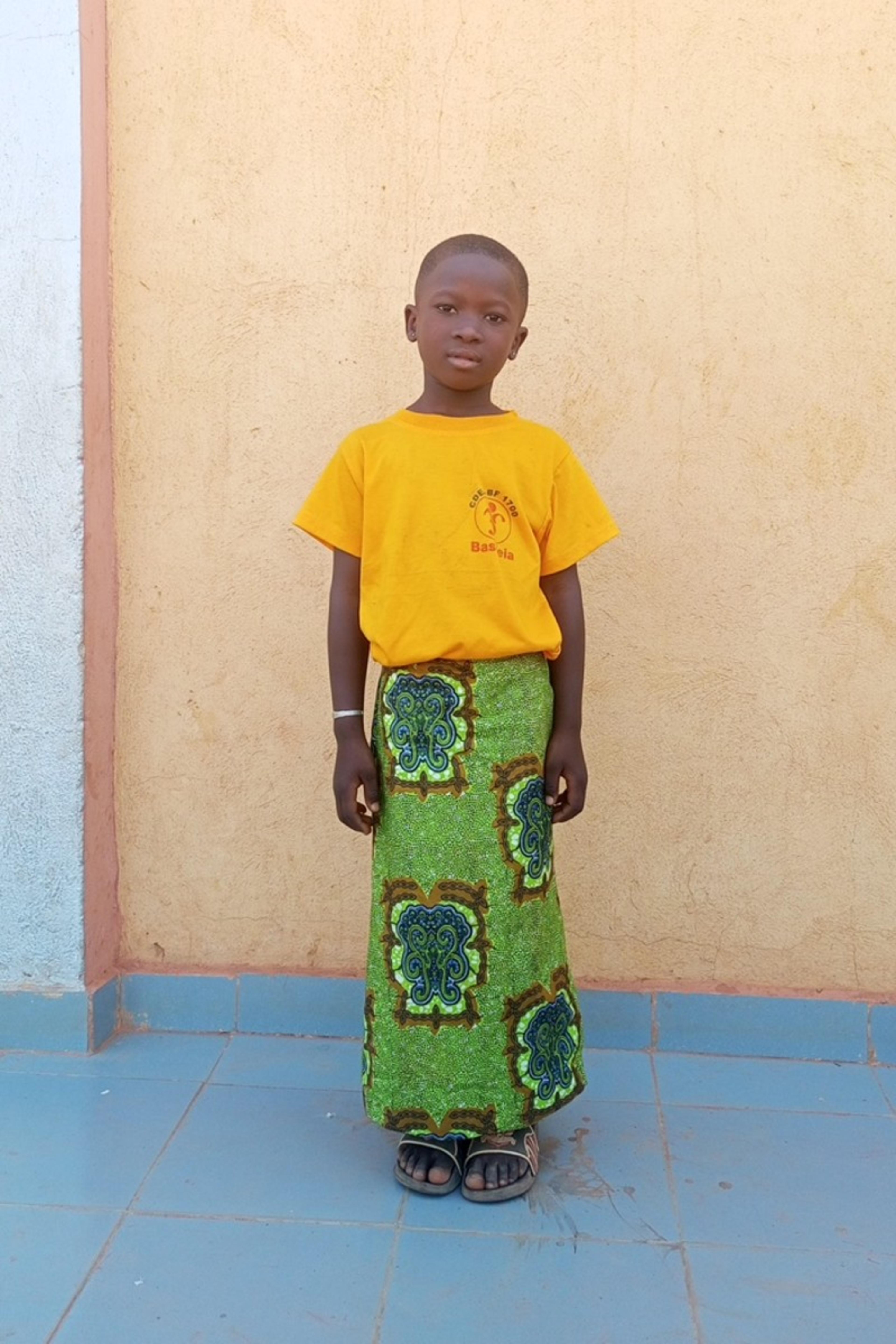An unsponsored girl named Alia from Burkina Faso who lives in an AIDS-affected area, is vulnerable to exploitation and has waited 480 days for a sponsor.