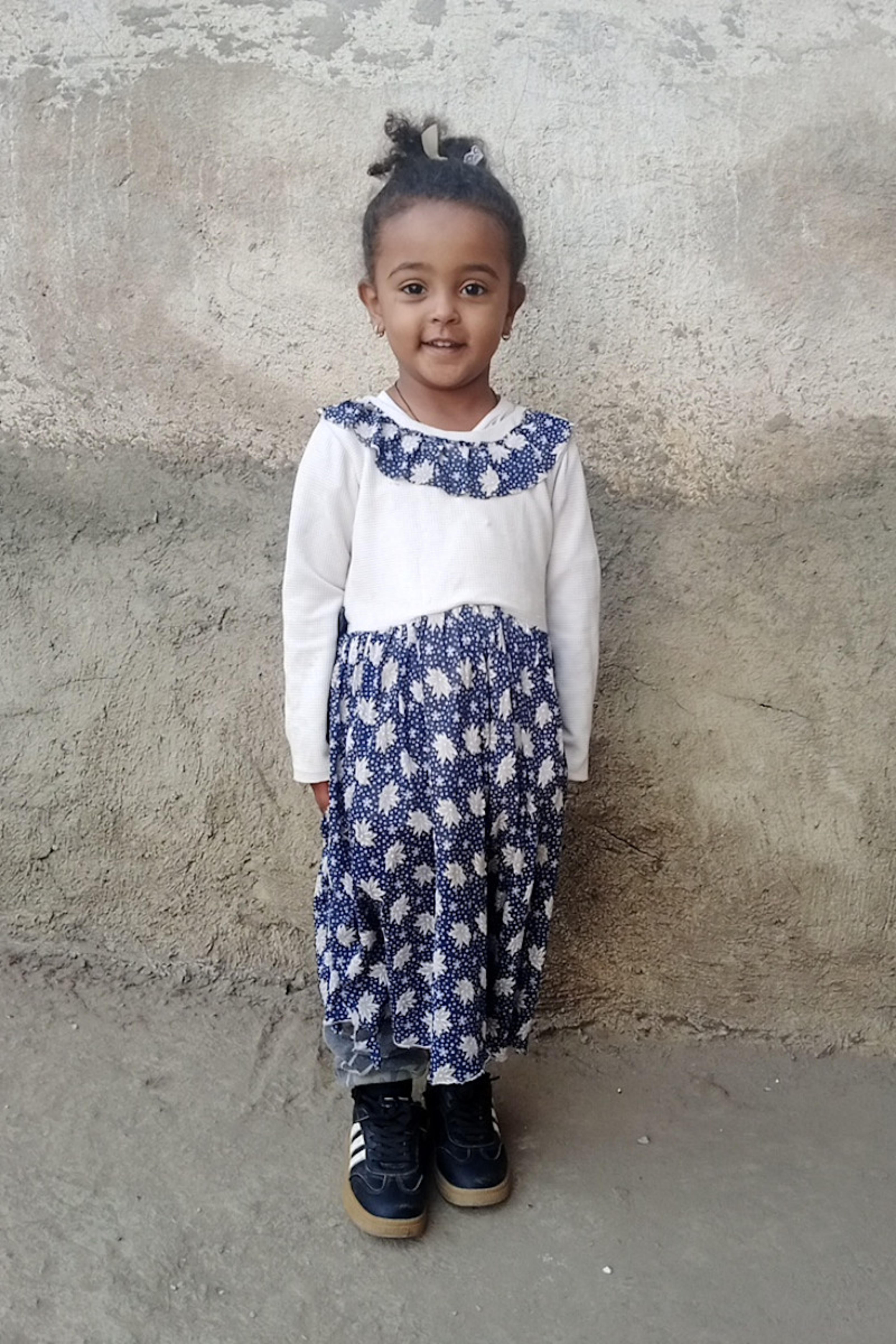 An unsponsored girl named Maya from Ethiopia who lives in an AIDS-affected area, is vulnerable to exploitation and has waited 225 days for a sponsor.