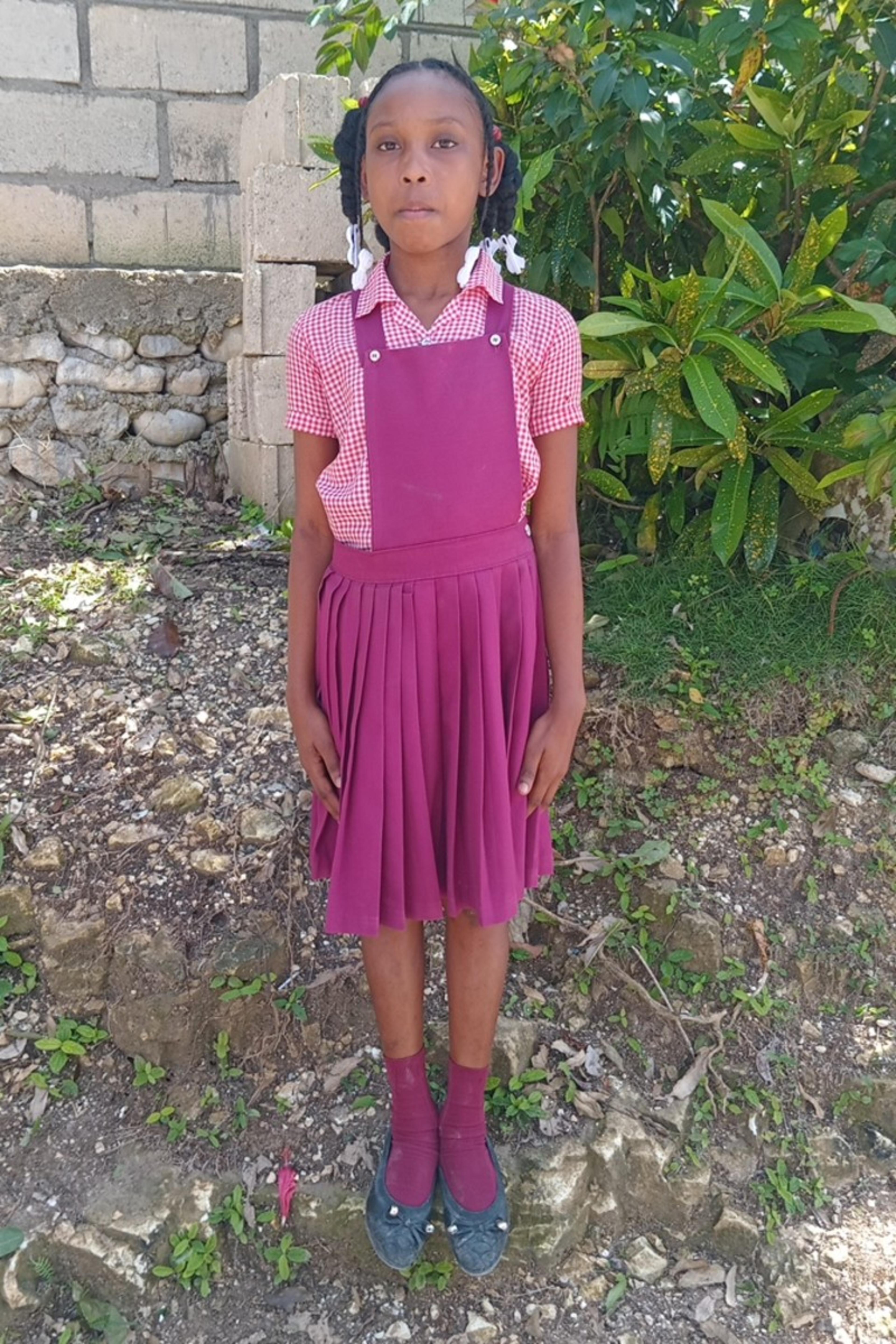 An unsponsored girl named Cael from Haiti who is vulnerable to exploitation and has waited 672 days for a sponsor.