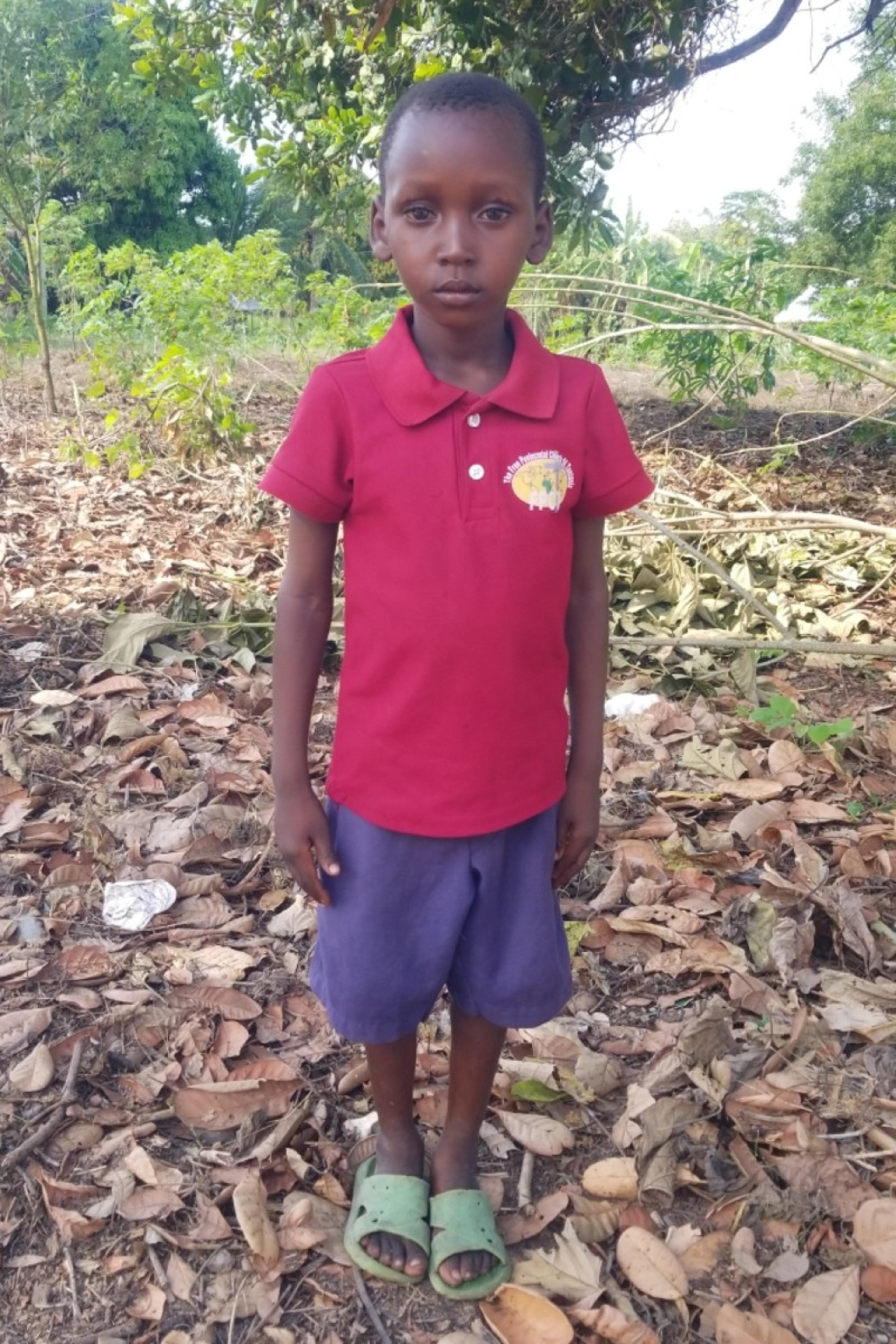 An unsponsored boy named George from Tanzania who lives in an AIDS-affected area, is vulnerable to exploitation and has waited 215 days for a sponsor.