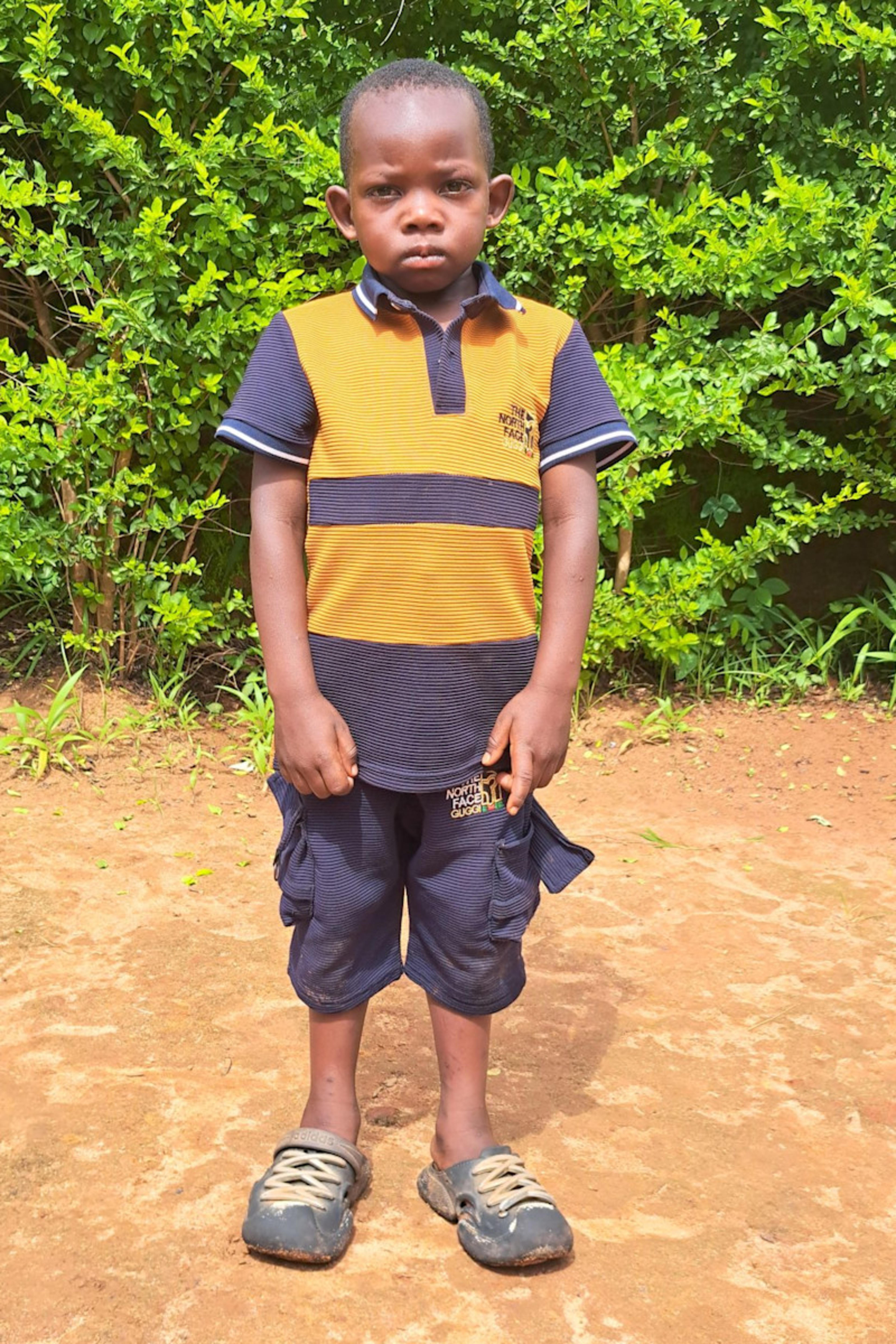 An unsponsored boy named Tamimu from Tanzania who lives in an AIDS-affected area, is vulnerable to exploitation and has waited 238 days for a sponsor.