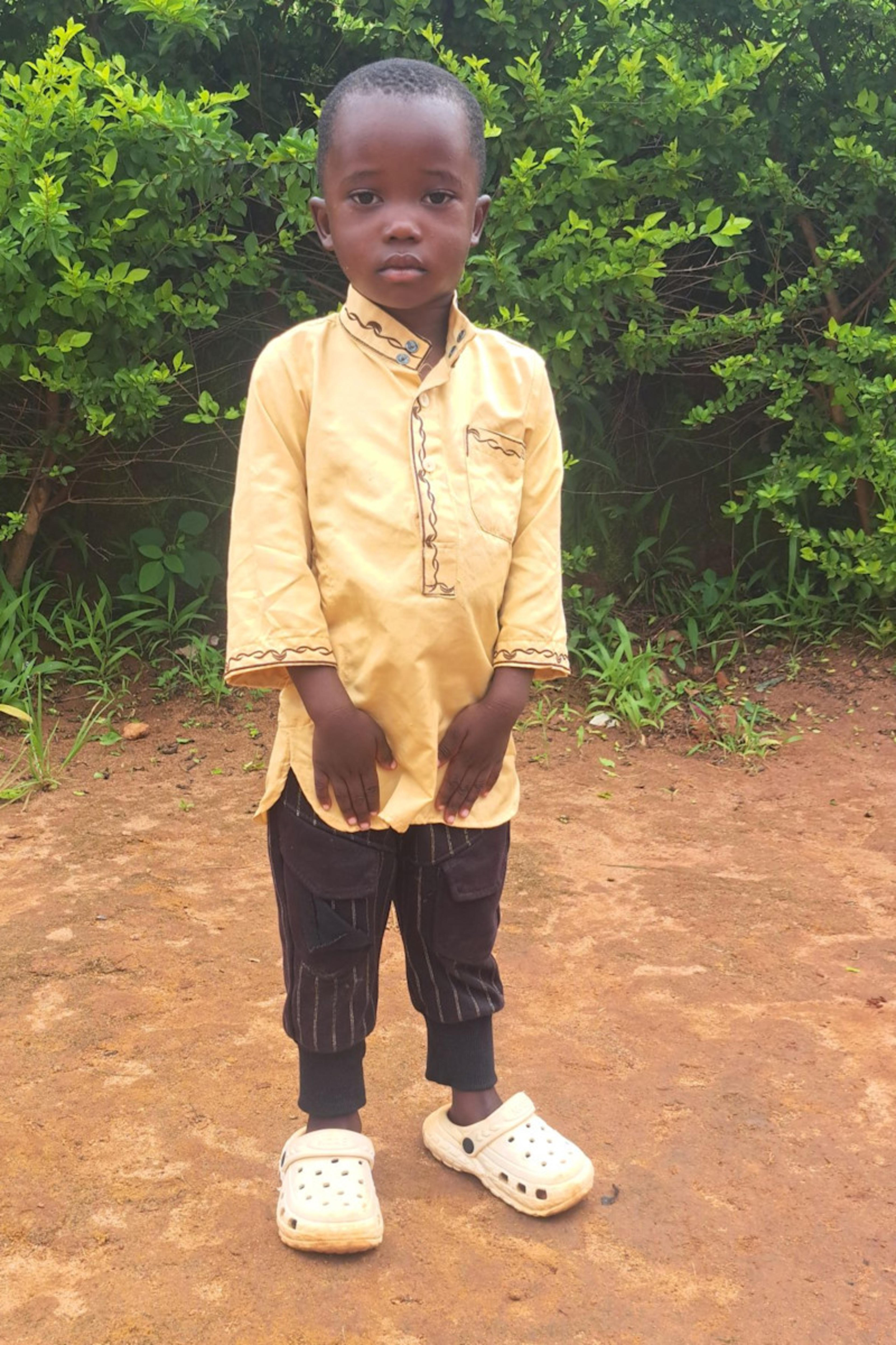 An unsponsored boy named Nillan from Tanzania who lives in an AIDS-affected area, is vulnerable to exploitation and has waited 238 days for a sponsor.