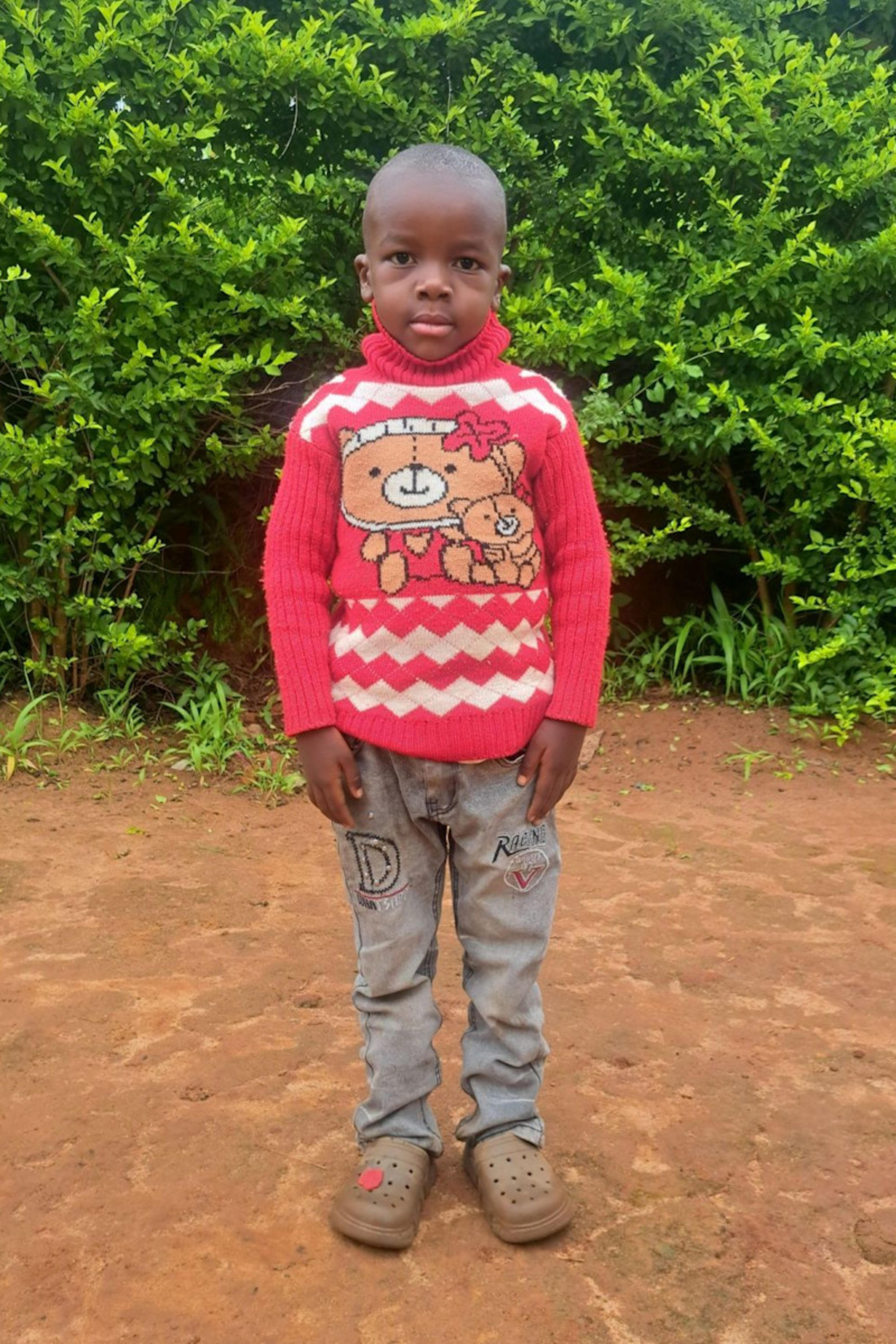 An unsponsored boy named Shiver from Tanzania who lives in an AIDS-affected area, is vulnerable to exploitation and has waited 207 days for a sponsor.