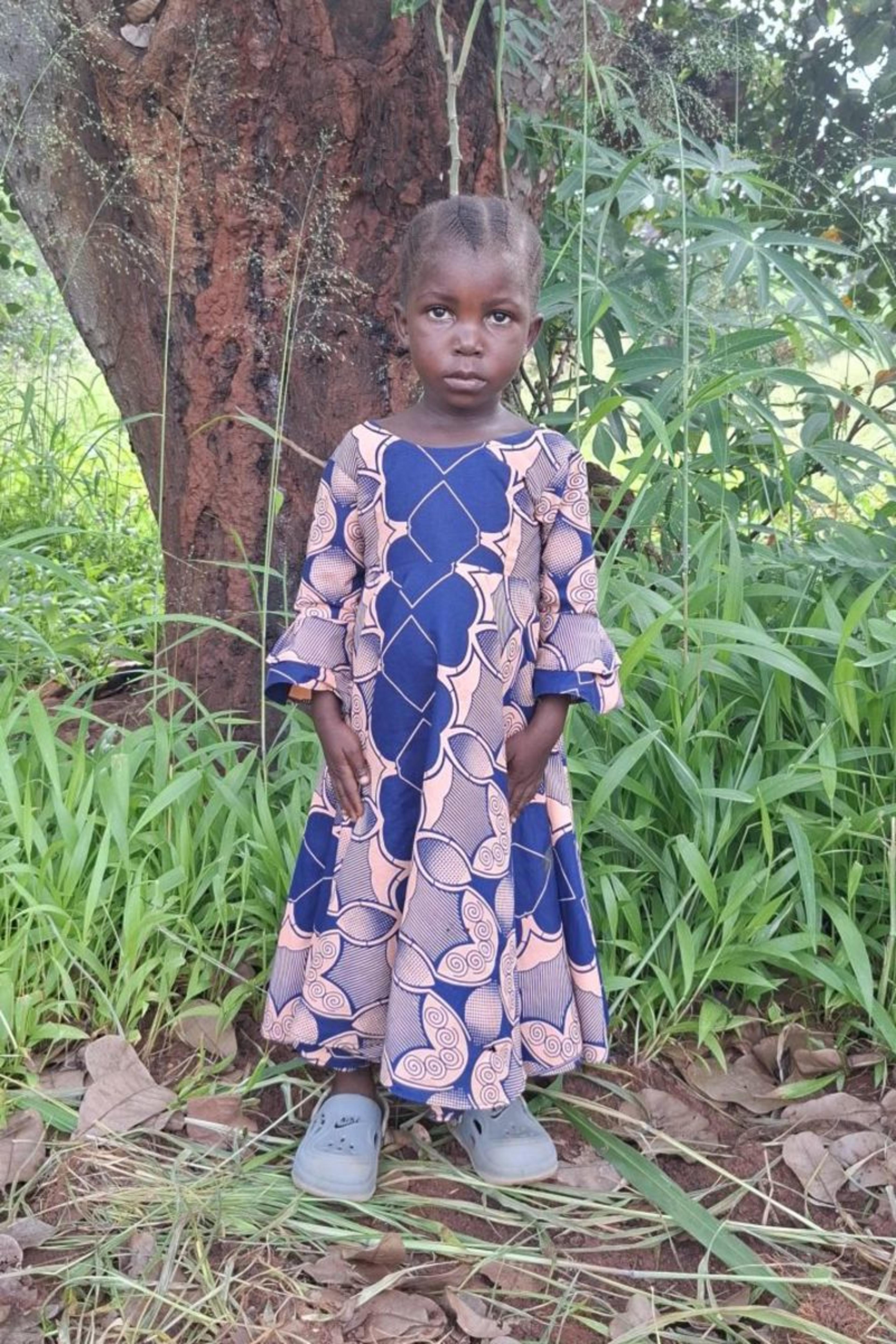 An unsponsored girl named Angel from Tanzania who lives in an AIDS-affected area, is vulnerable to exploitation and has waited 201 days for a sponsor.