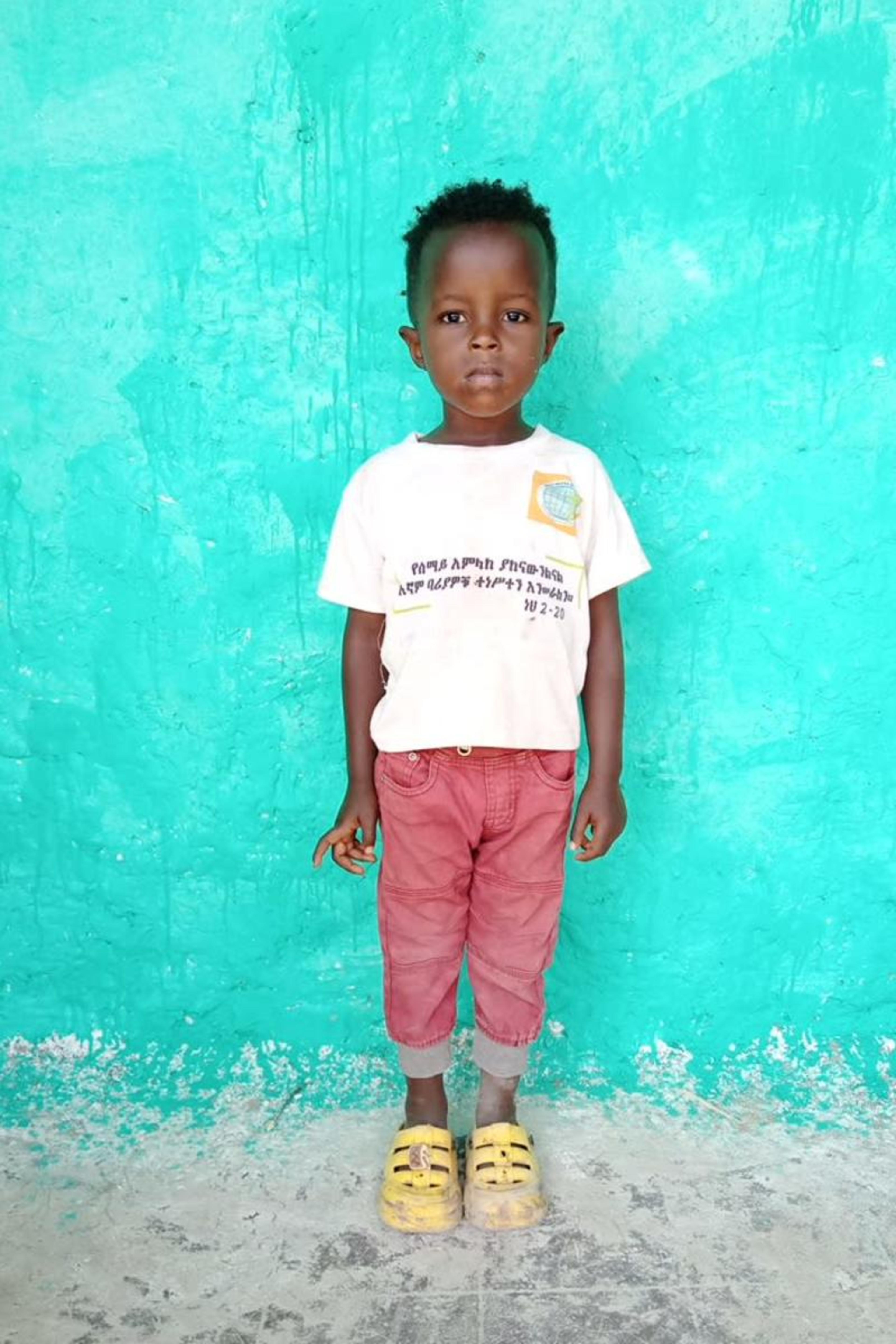 An unsponsored boy named Robel from Ethiopia who lives in an AIDS-affected area, is vulnerable to exploitation and has waited 203 days for a sponsor.