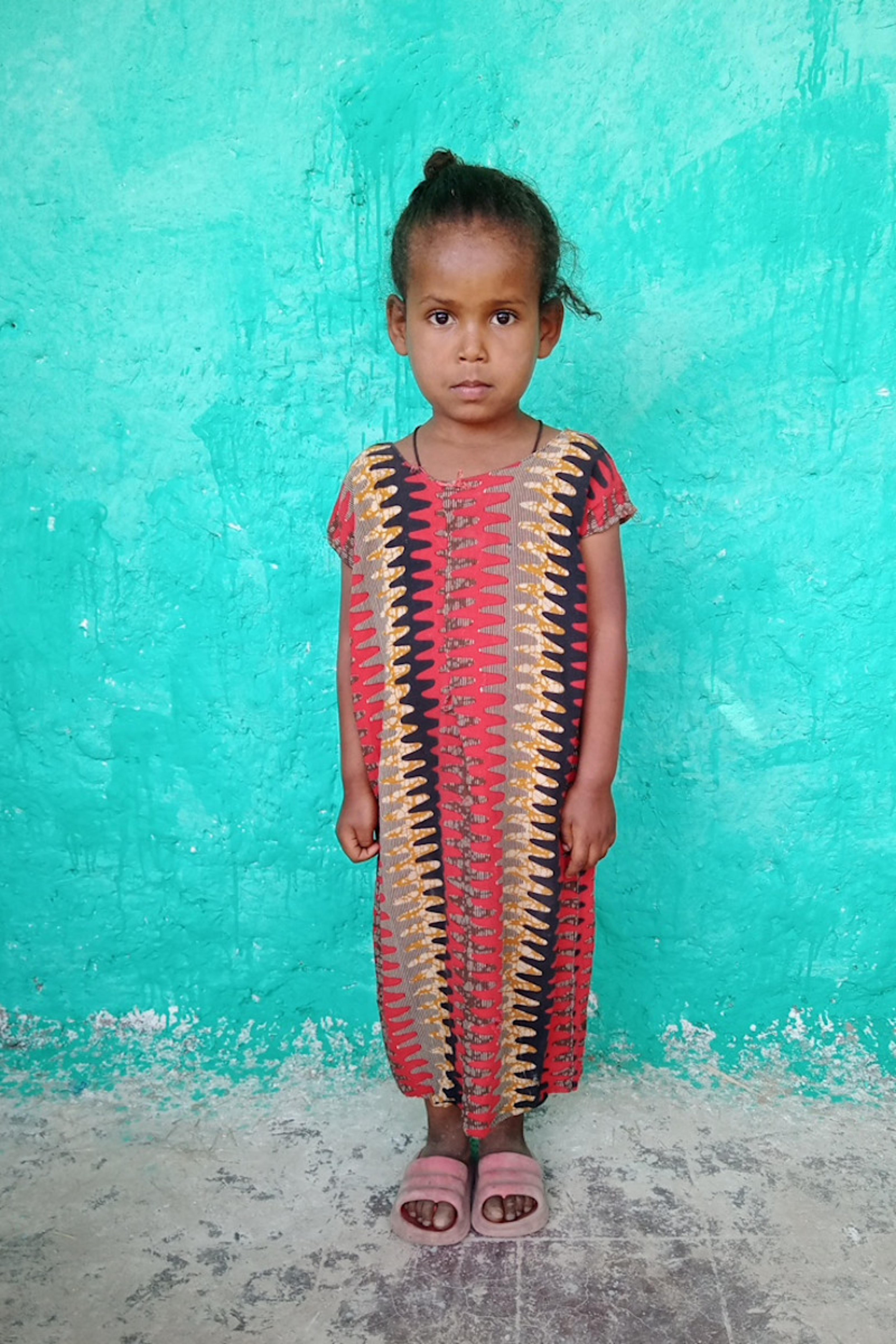 An unsponsored girl named Desta from Ethiopia who lives in an AIDS-affected area, is vulnerable to exploitation and has waited 202 days for a sponsor.