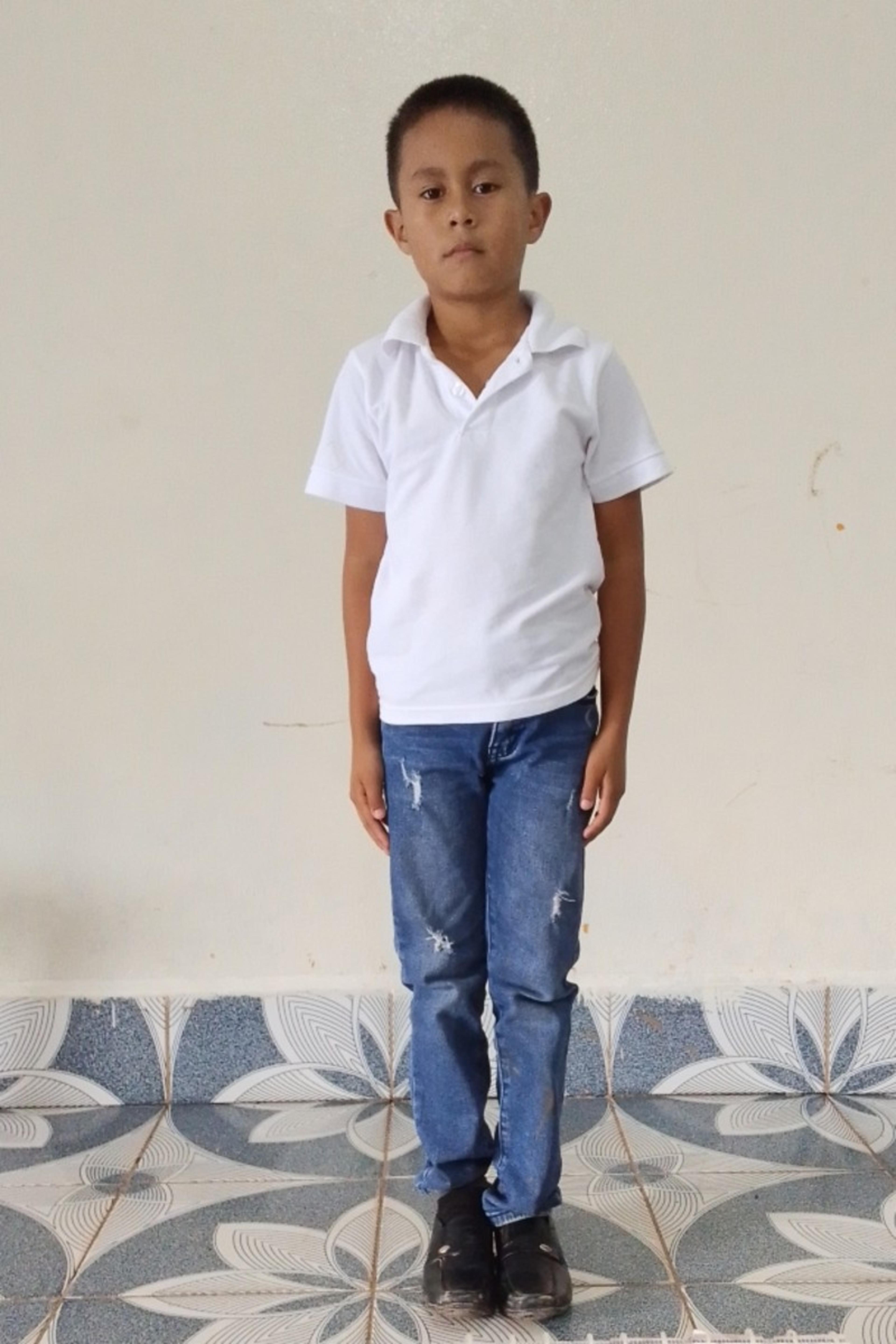 An unsponsored boy named Johander from Nicaragua who has waited 885 days for a sponsor.